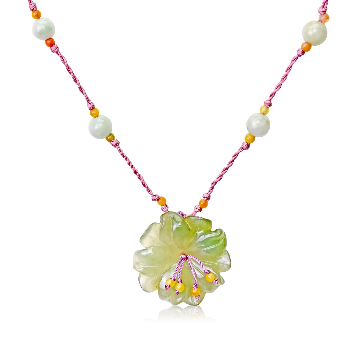Anemone Yellow a Necklace for Mom Beaded Sea Anemone for Mother’s Day Gift Full of Meaning and Beauty