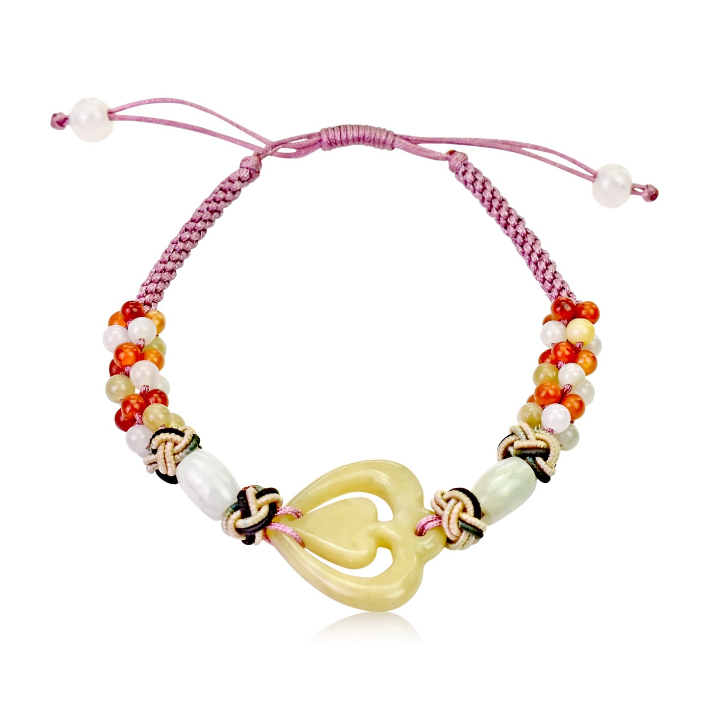 Beaded heart bracelet a perfect birthday gift for friends