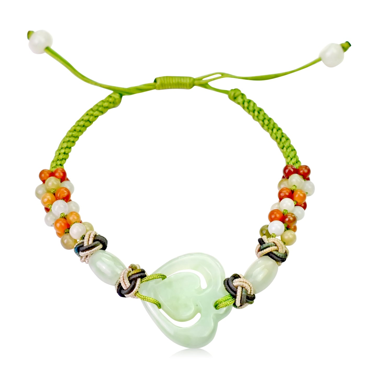 Beaded heart bracelet a romantic gift for Valentine’s Day or anniversaries