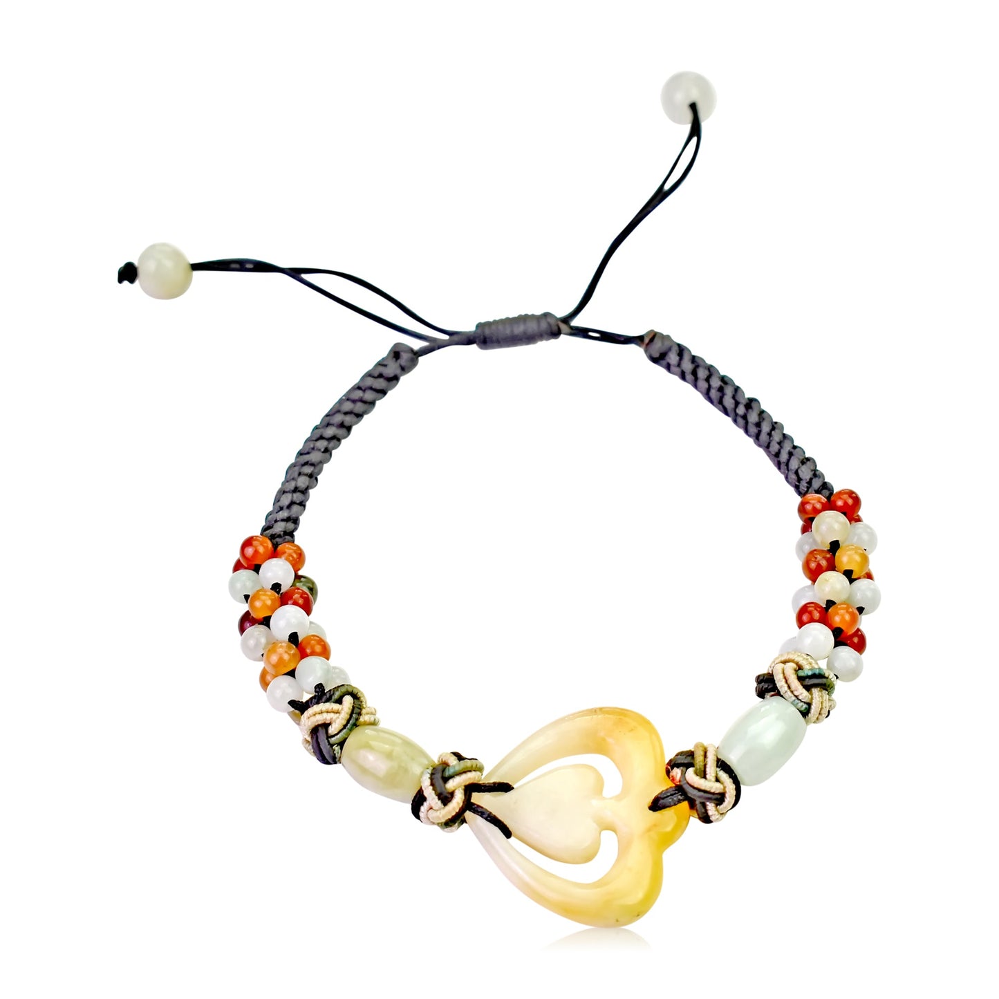Beaded heart bracelet for women a thoughtful present for birthdays