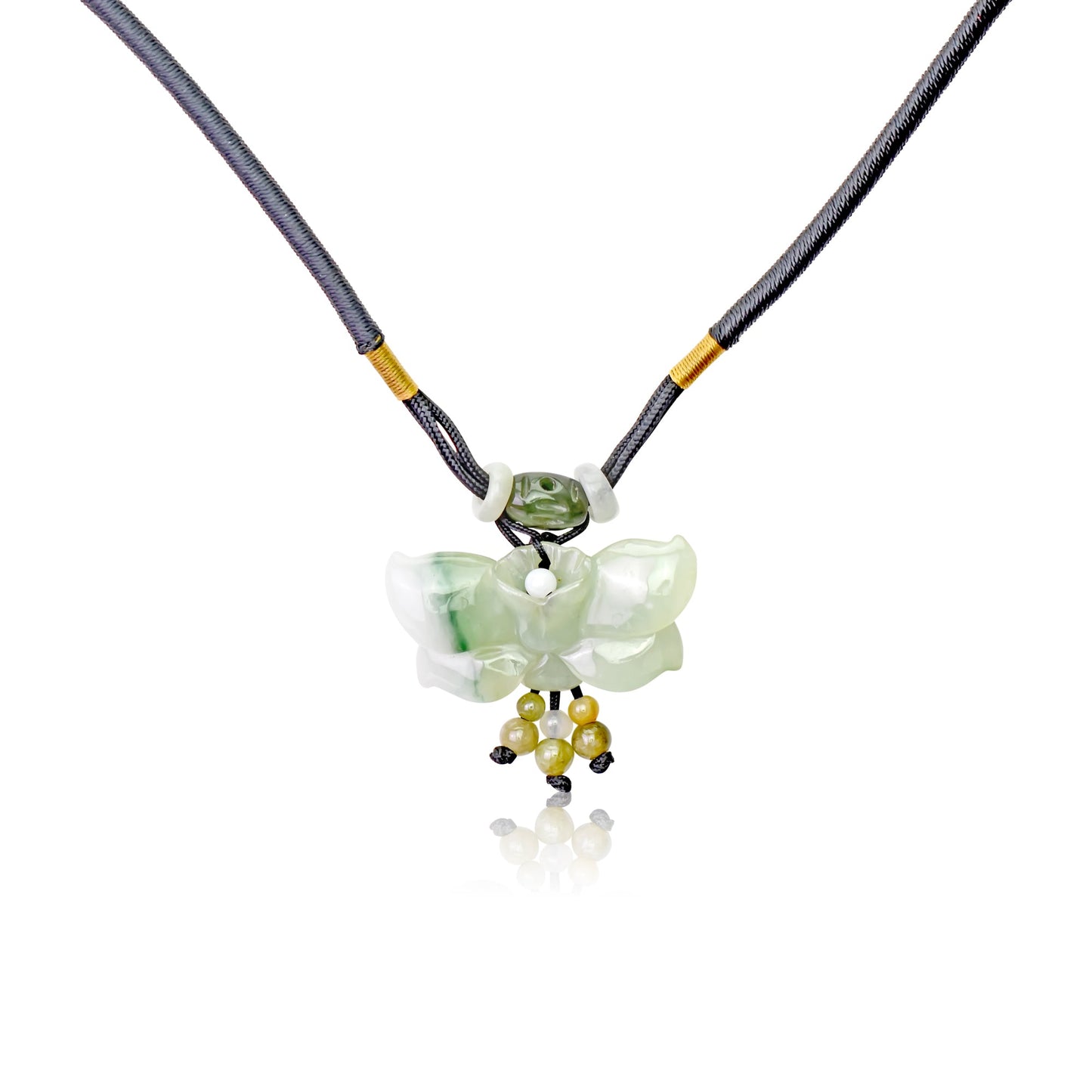 Blue Flower Pendant for Unforgettable Birthday with Blue Wild Indigo