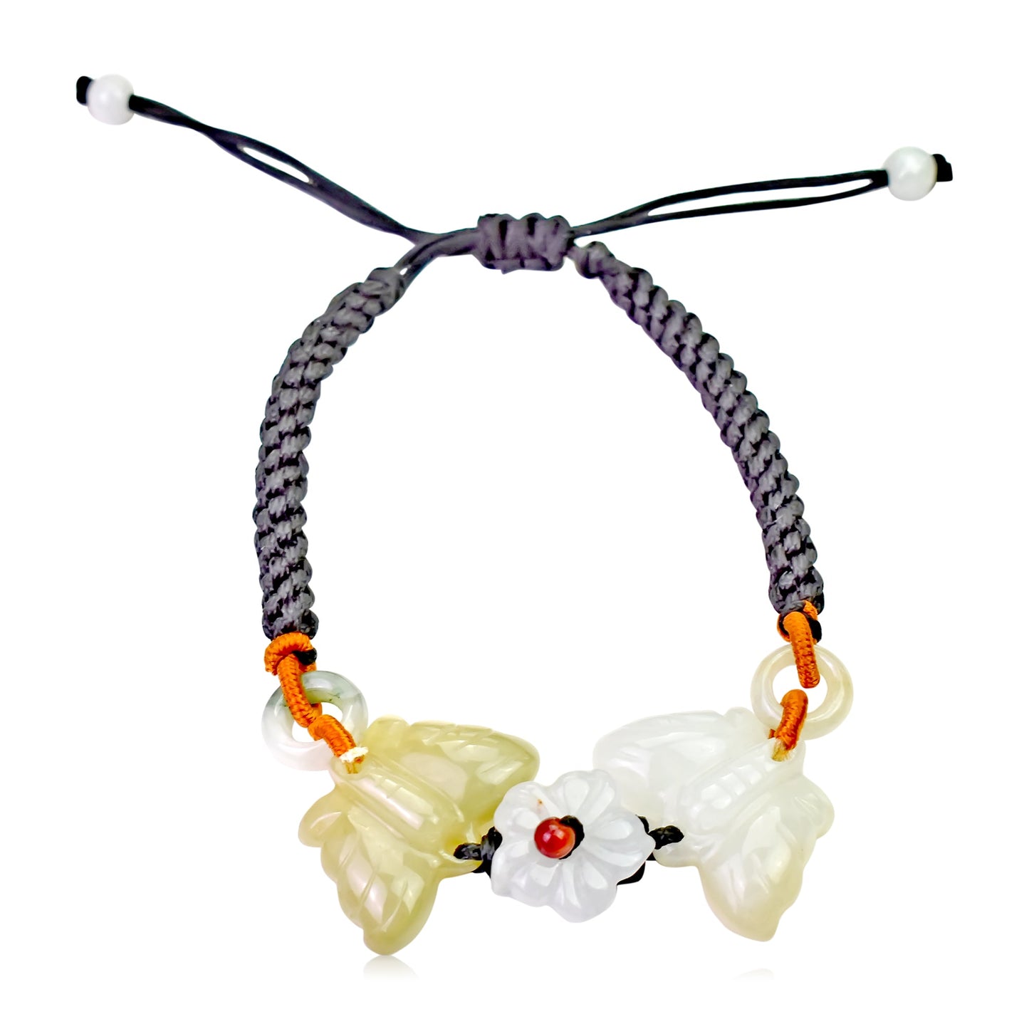 Butterfly Bracelet for Women Jade Bracelet for Wedding Anniversary