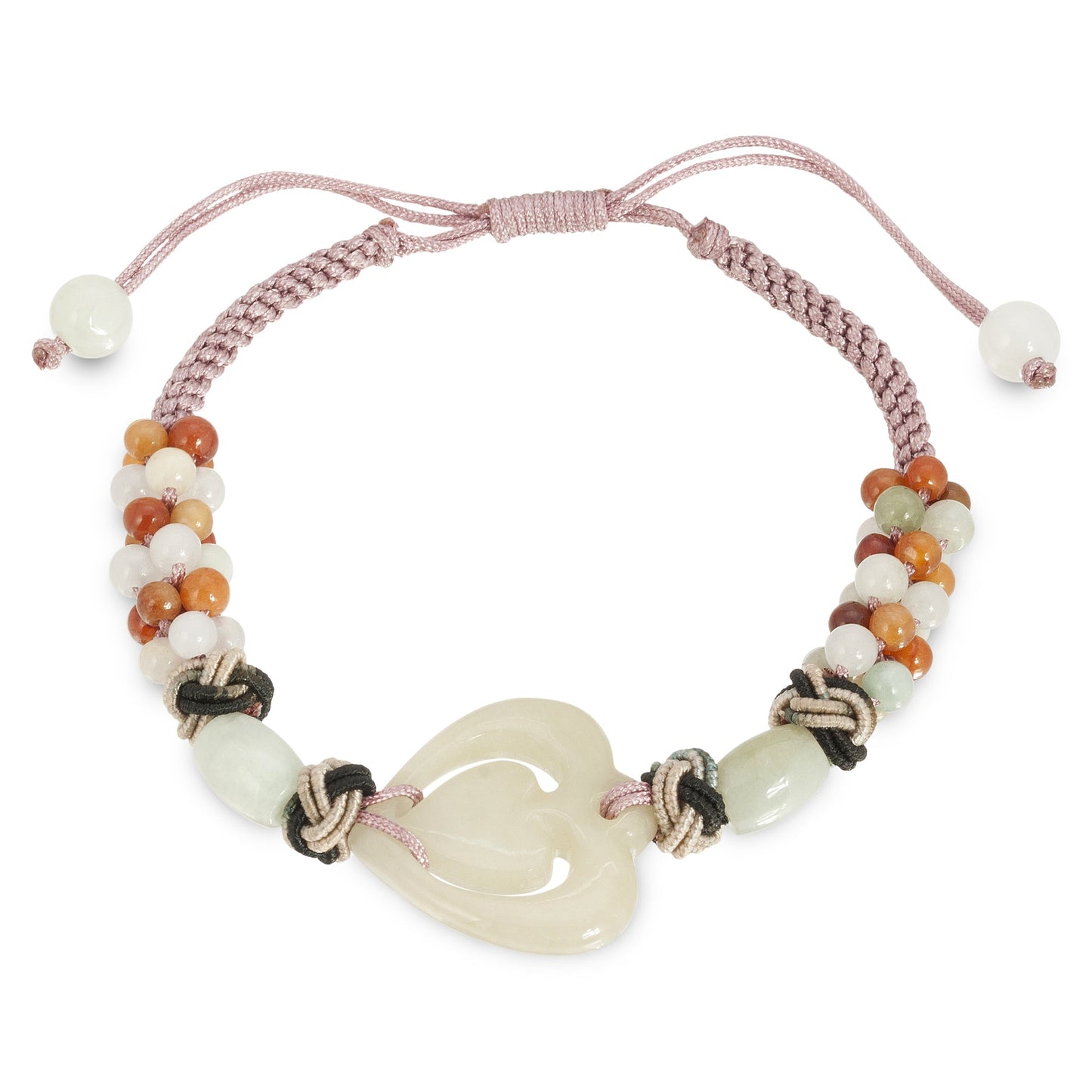 Charm bracelets for women a beaded heart bracelet beautifully crafted gift for Valentine’s Day