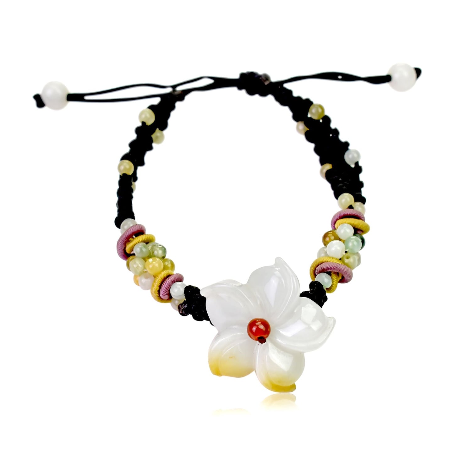 Columbine Flower Perennial for Mom Bracelet Jewelry a Thoughtful Handmade Gift for a Mother’s Day Heartfelt Celebration