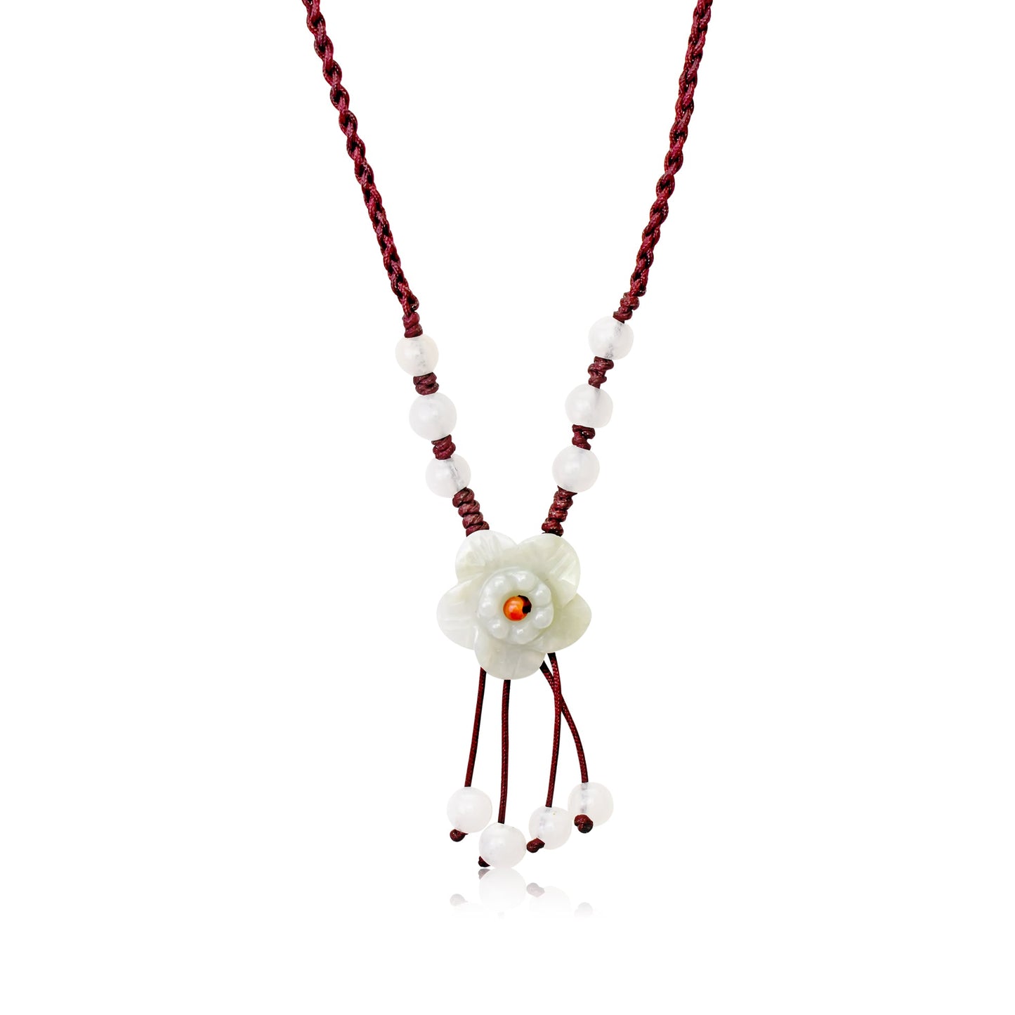 Dainty Flower Necklace that Bloom With Joy for a Magical Birthday Gift for Her