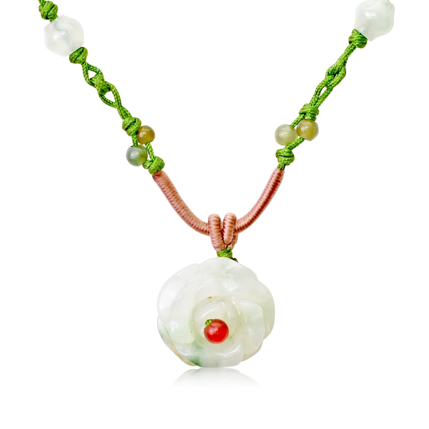 Delicate rose charm necklace to show your love on Valentine’s Day