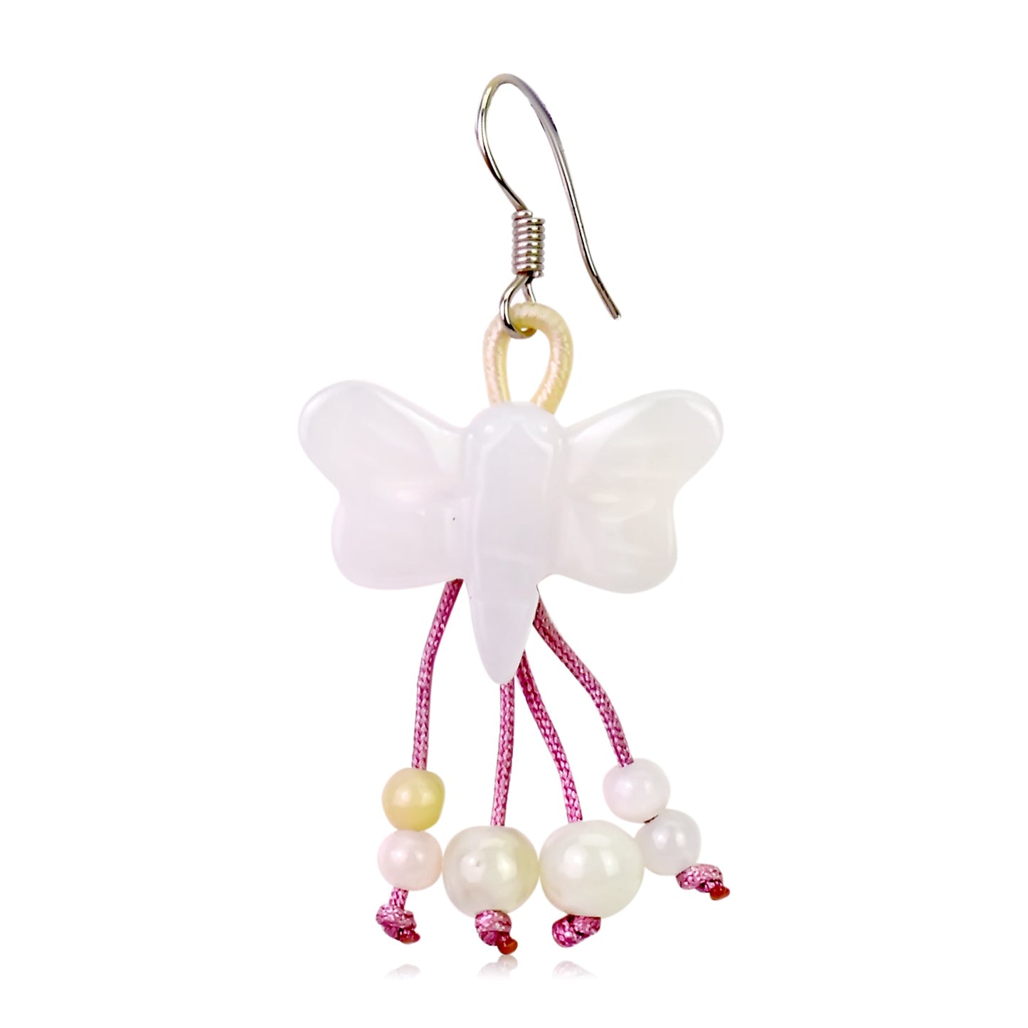 Dragonfly Jewelry Gift Valentine’s Day Jade Nurtures Serenity and the Dragonfly Brings New Beginnings