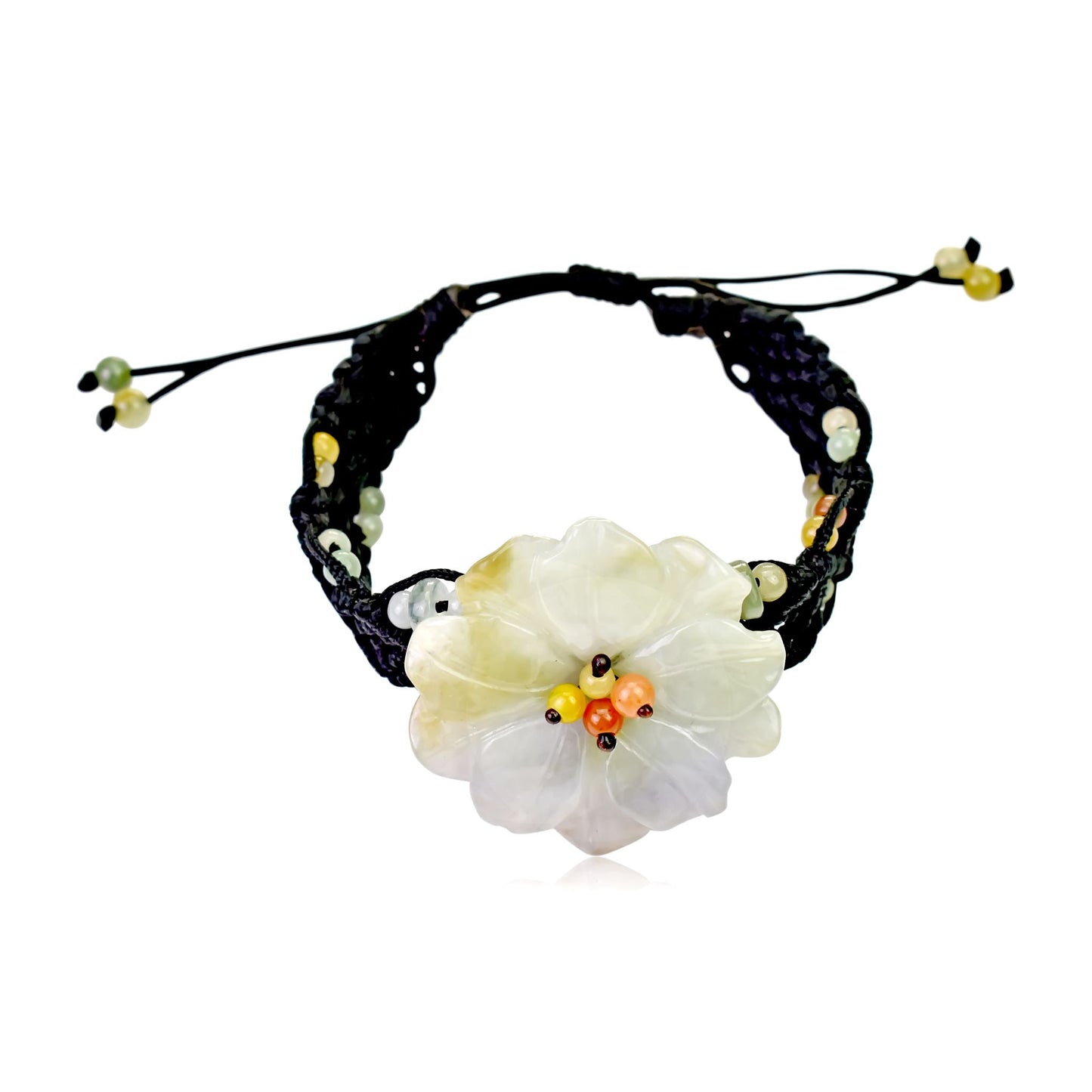 Elegant bracelet with anemone in water a perfect anniversary gift for love