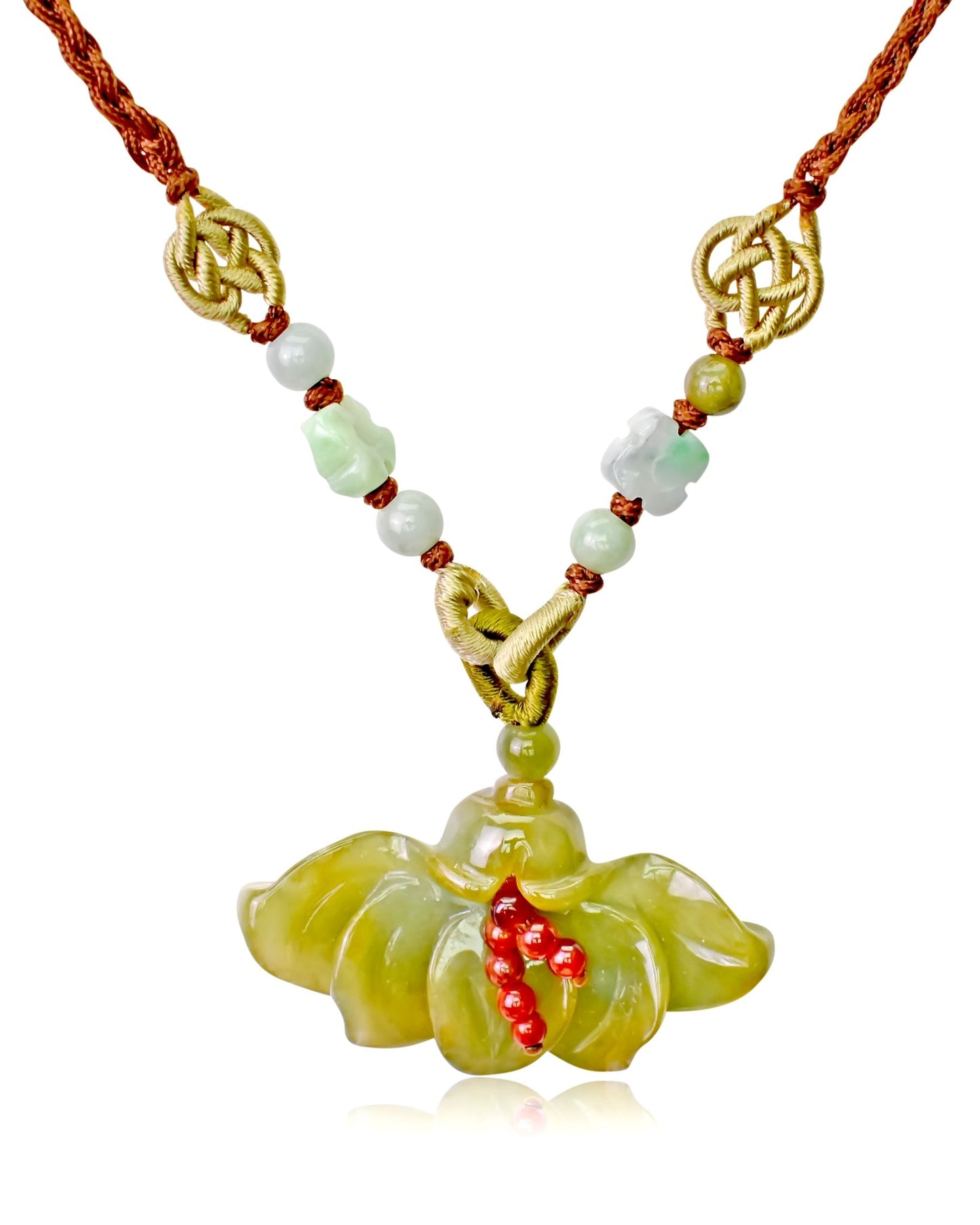 Fairy Fan Flower a Necklace Floral For Women Handcrafted Necklace