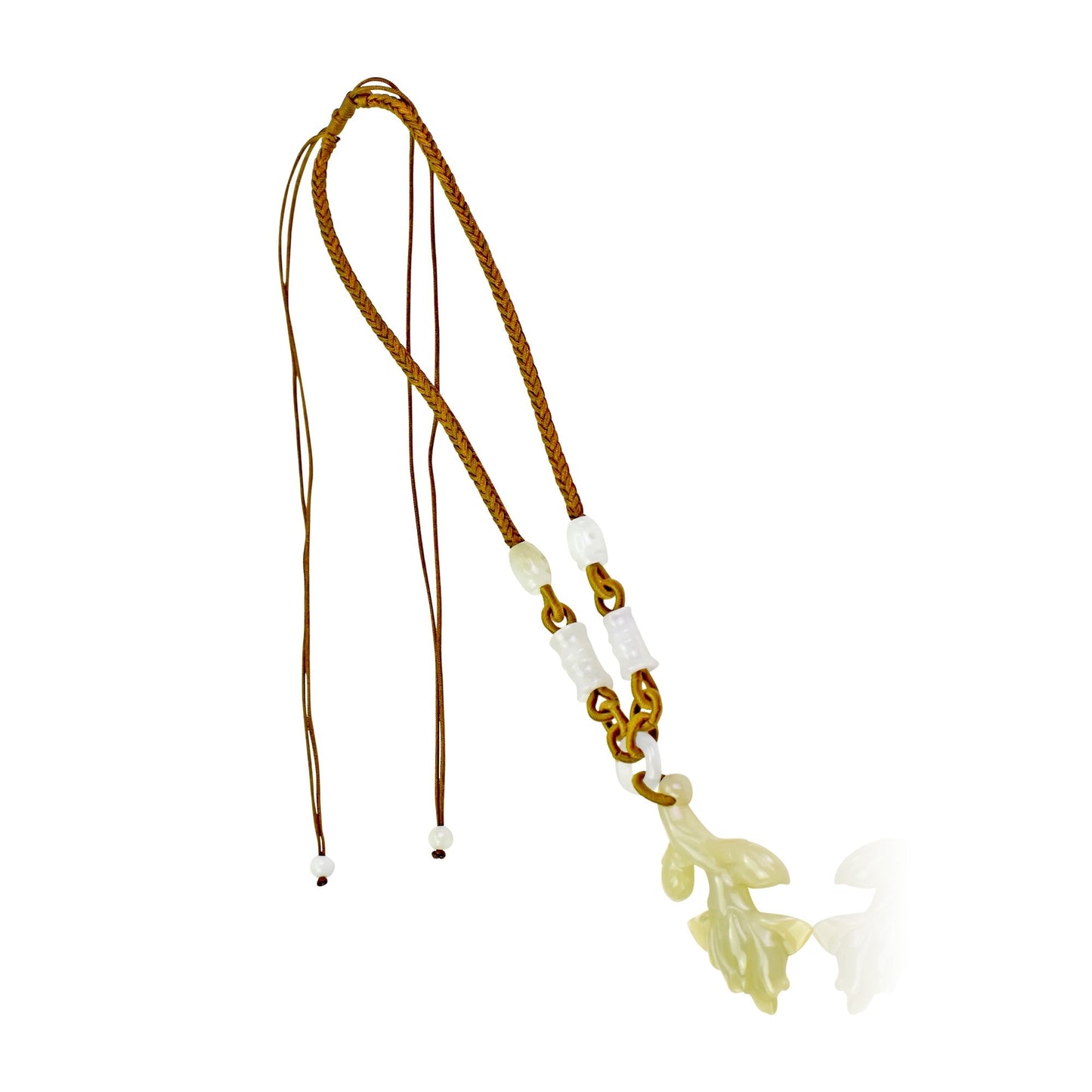 Floral necklace charm featuring white protea the perfect heartfelt gift for friends, Mother's Day, or Valentine's Day with deep meaning and protection