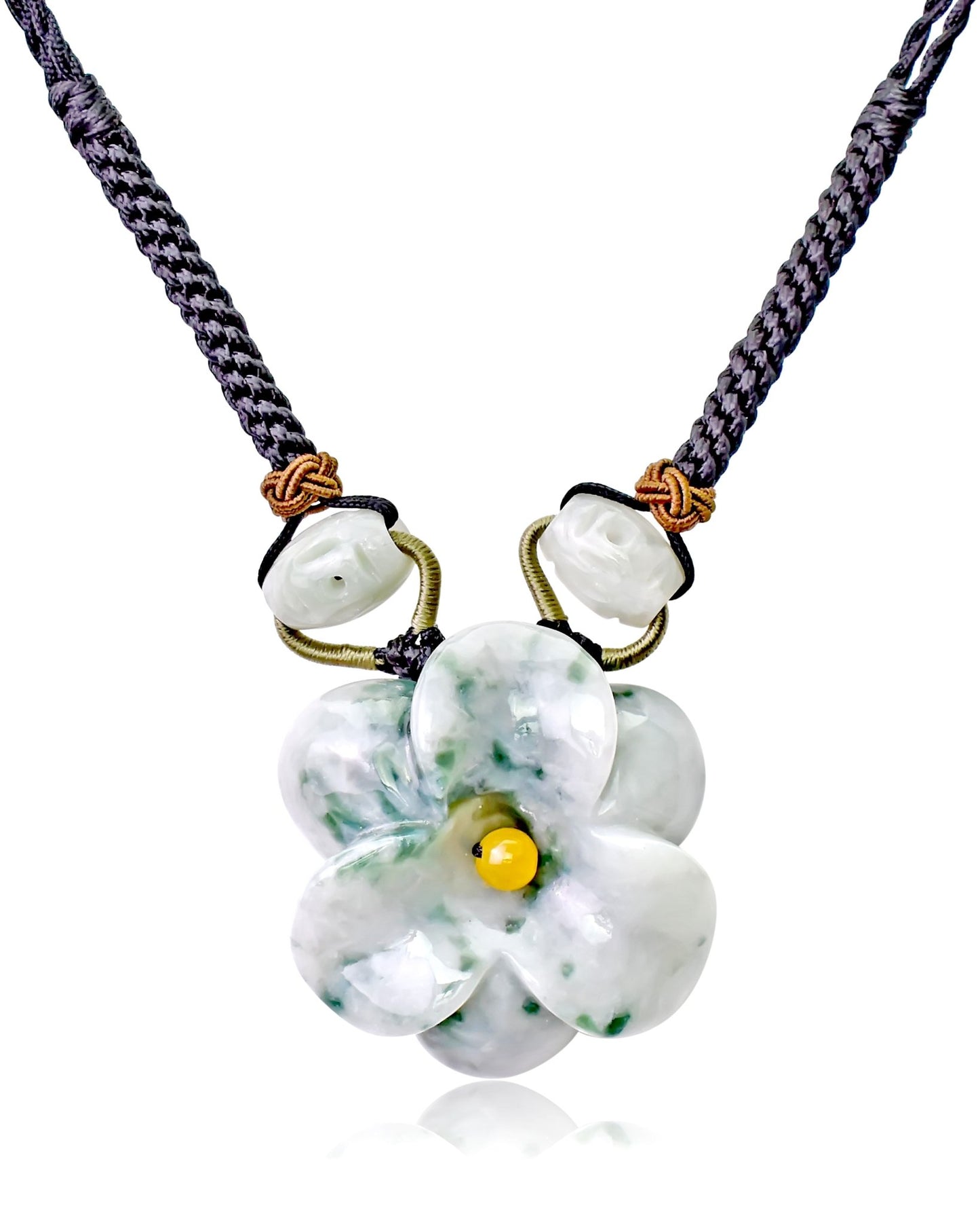 Giant amaryllis unique jewelry necklace for women – a daily reminder of peace, strength, and connection