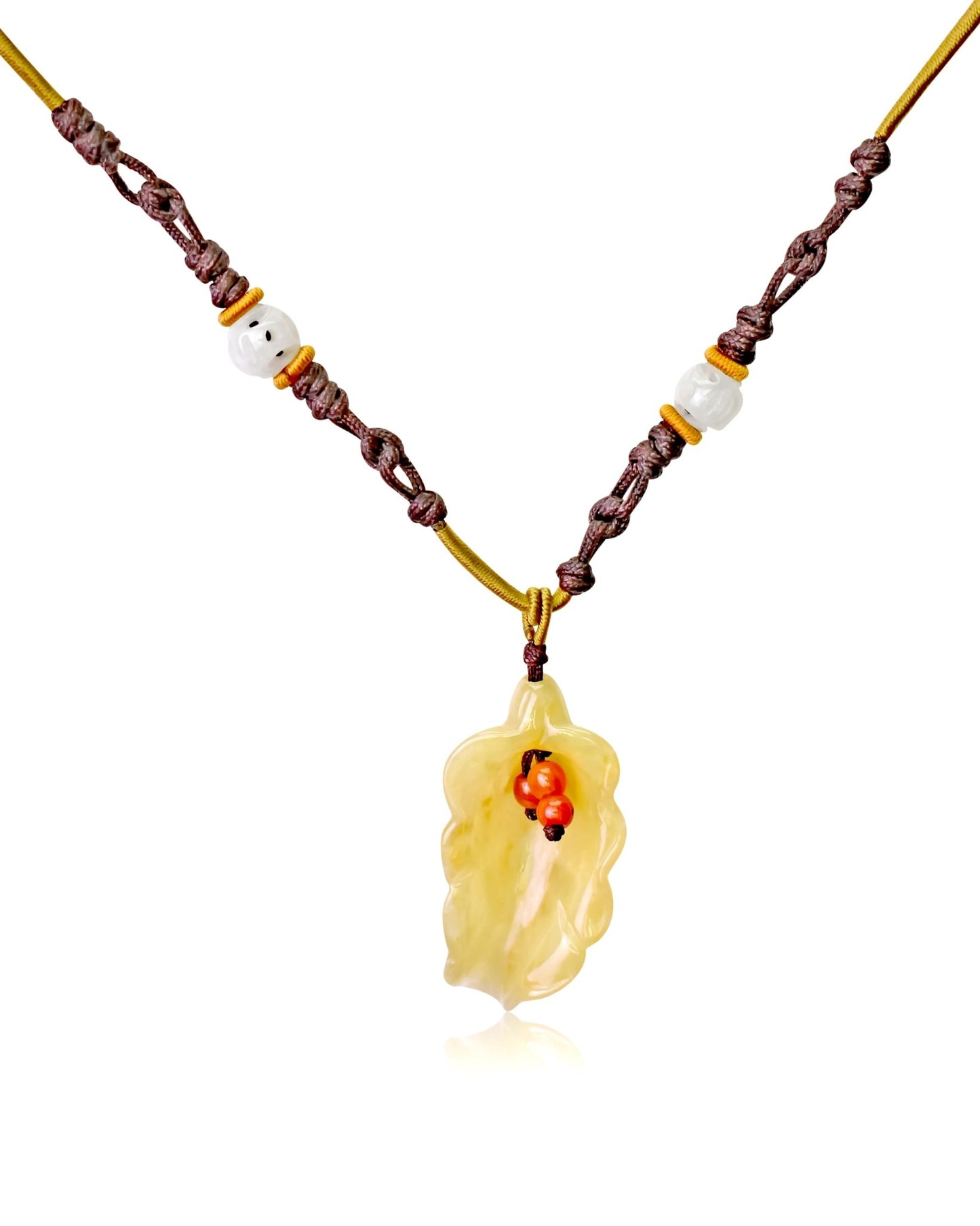 Handcrafted sweet pea necklace with jade a perfect anniversary gift bringing emotional balance and prosperity