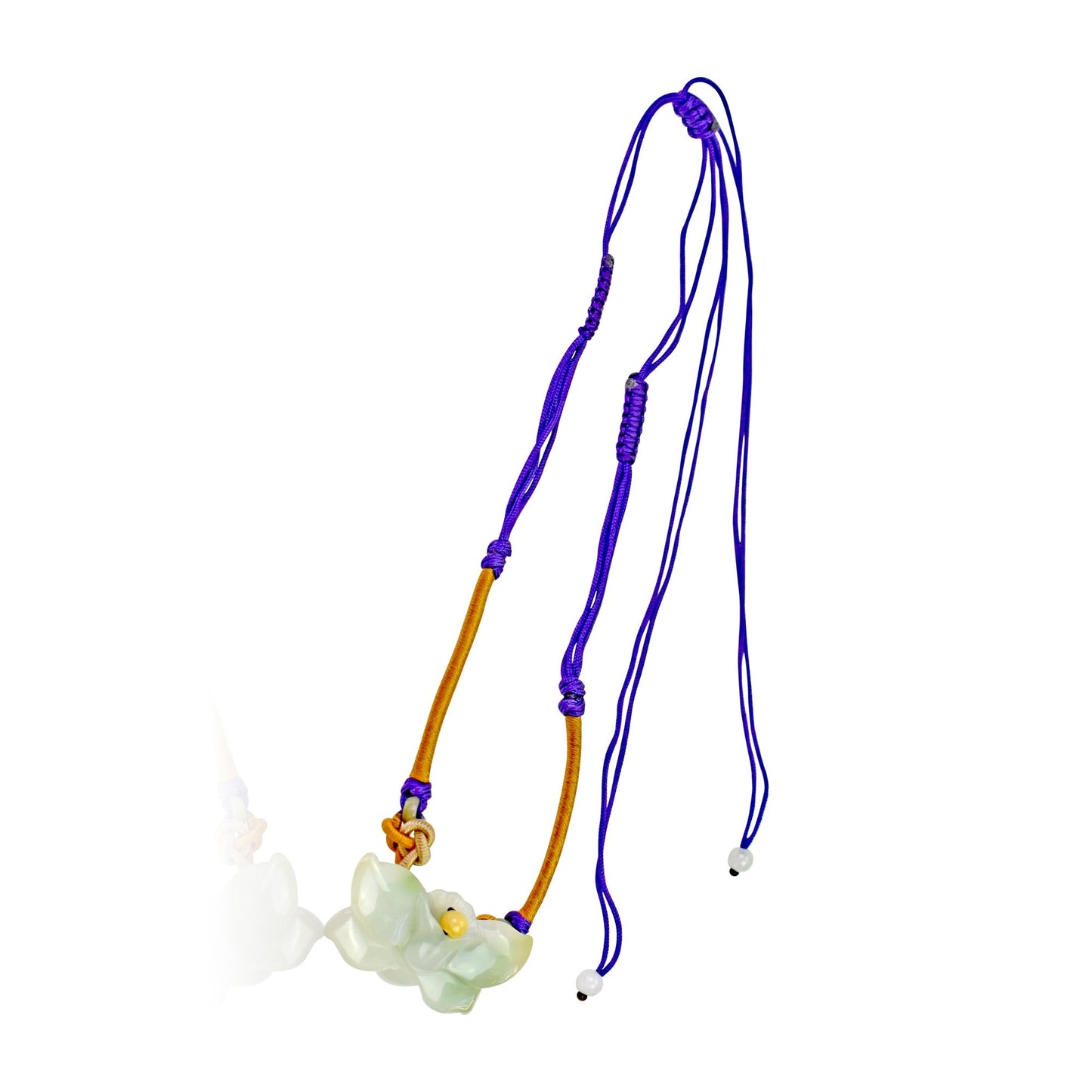 Handmade Blue Wild Indigo jade pendant necklace for women’s birthdays