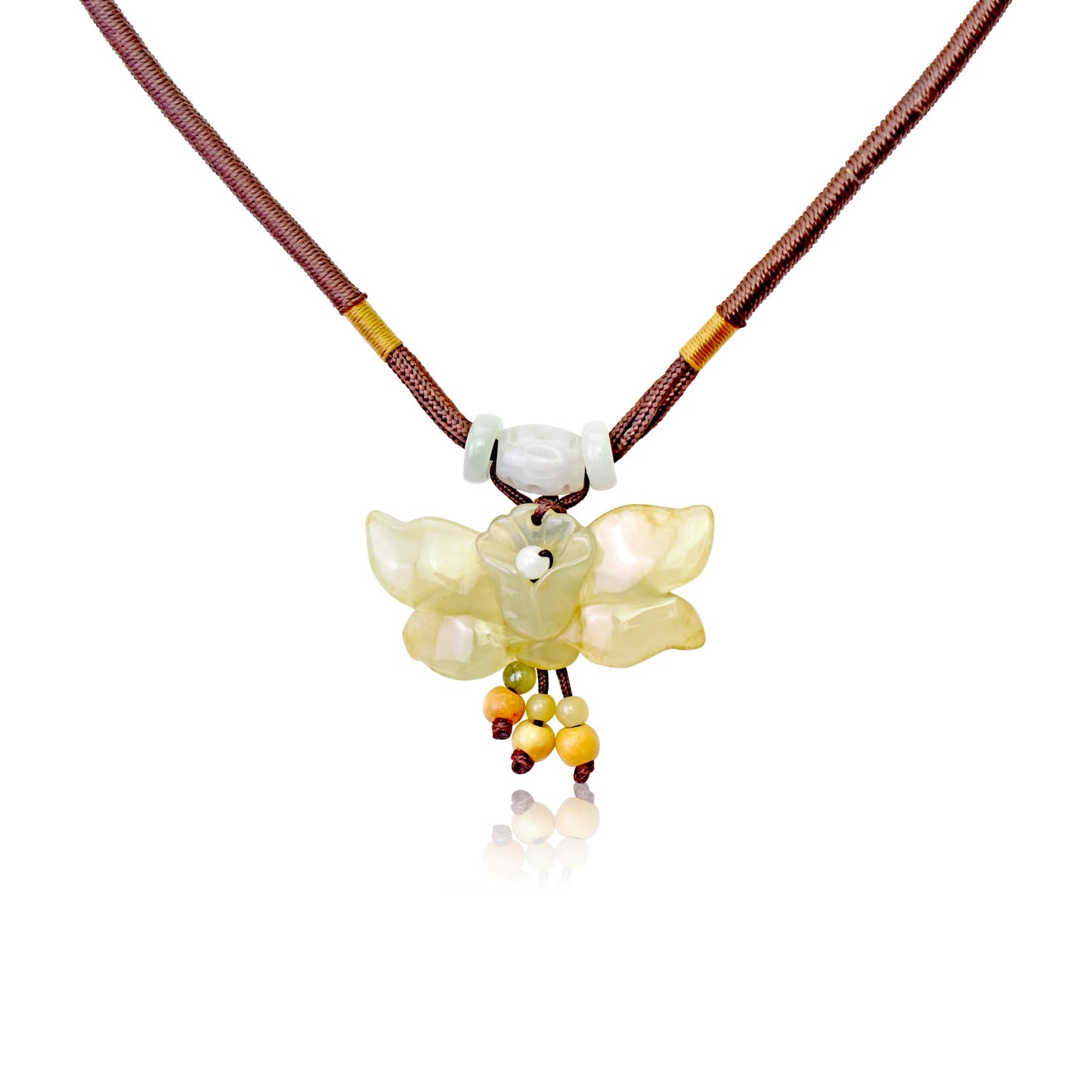 Handmade Necklace Blue Wild Indigo Jade Pendant Necklace for Women