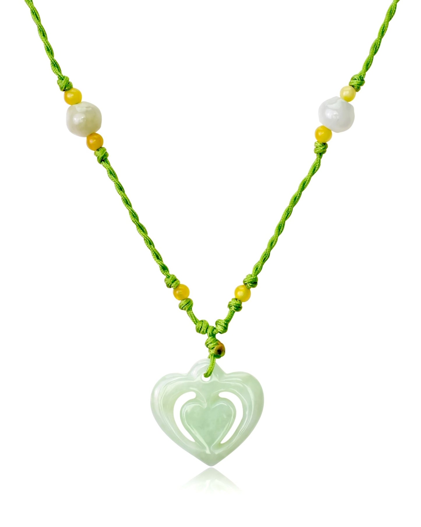 Heart pendant a romantic jade Valentine's Day Gift