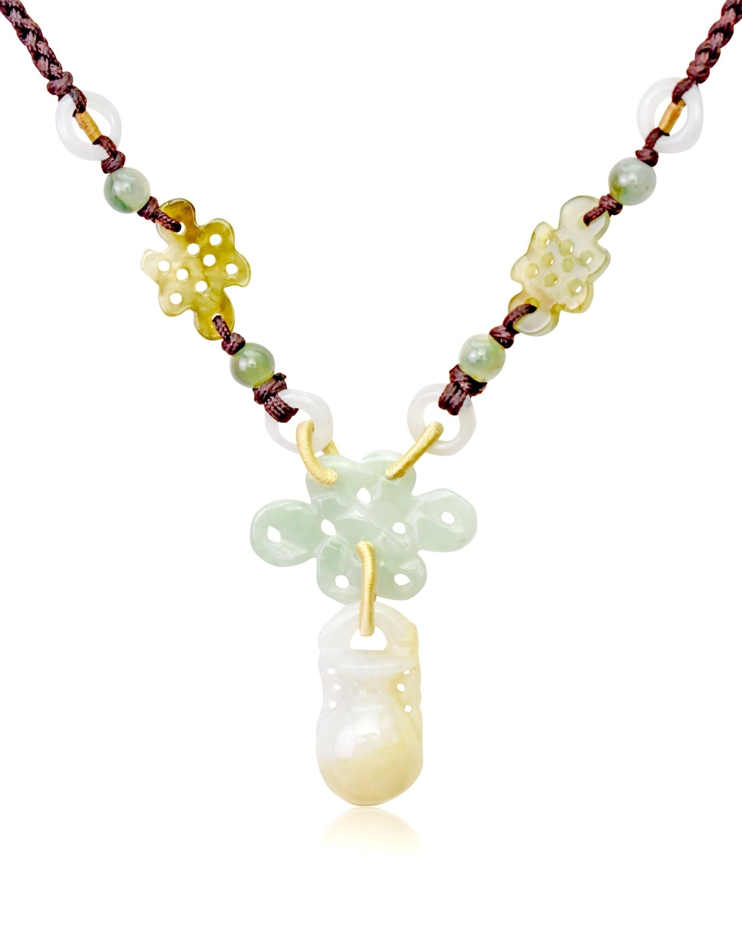 Infinity Pendant in Jade Meaningful Jewelry Gift for Women Friends on Birthday or Mother’s Day