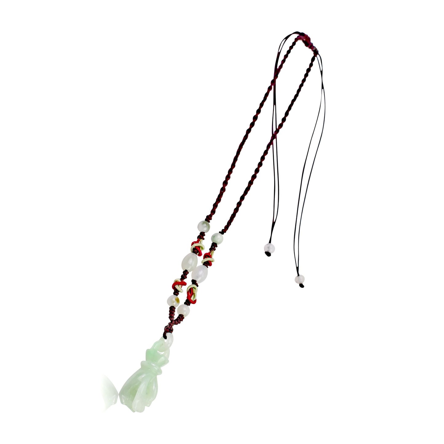 Jade Buddha Necklace Charm for Unisex Protective Jade Jewelry for Anniversary or Holiday Gift