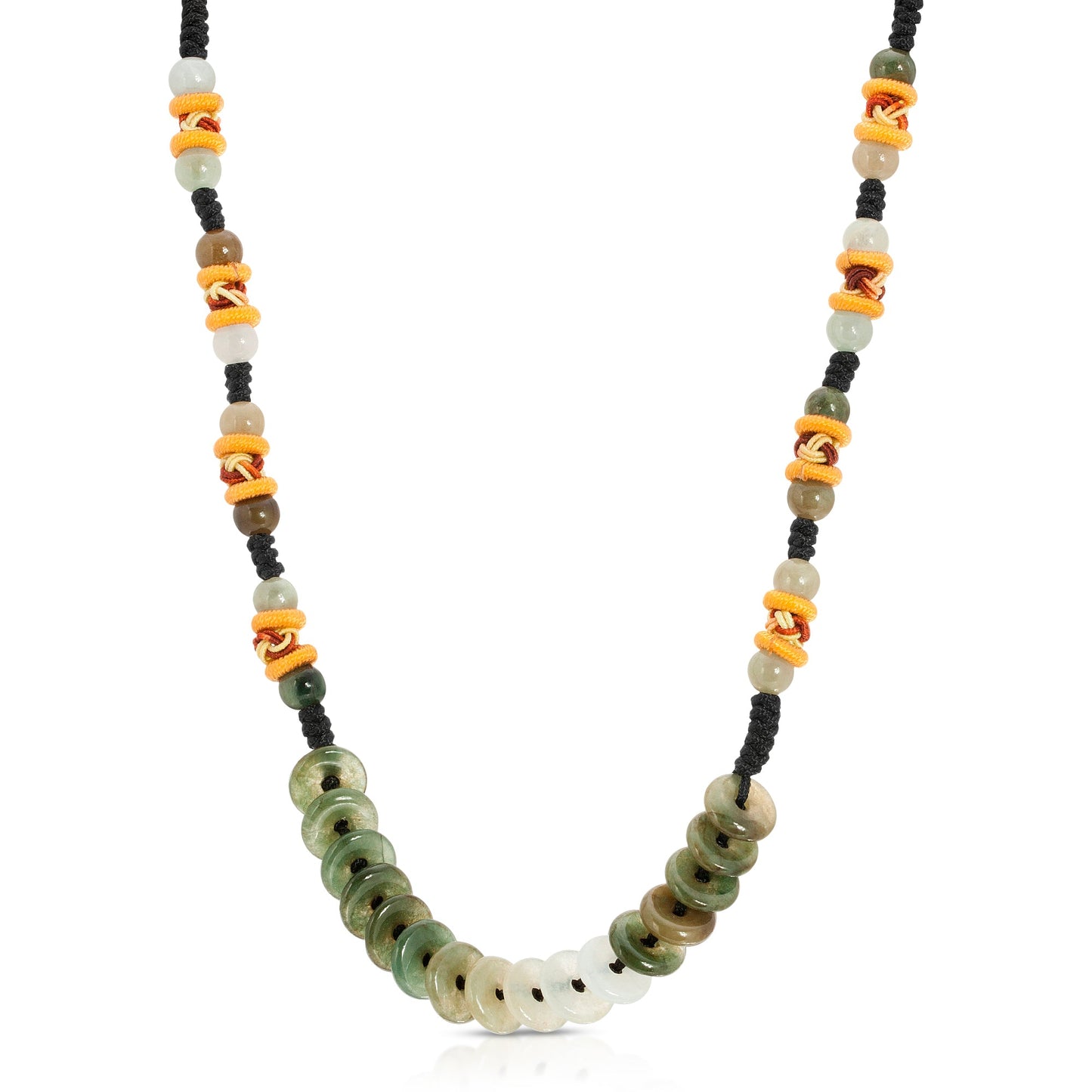 Jade Circle Necklace for Men and Women Spiritual Jewelry for Anniversary Gift
