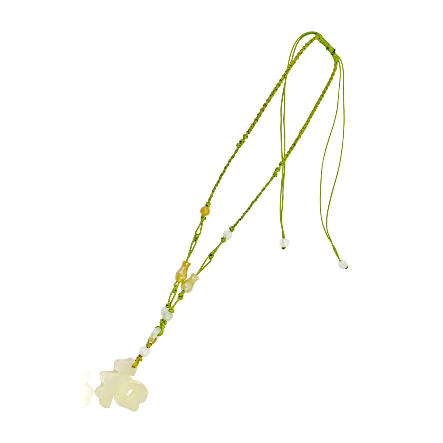 Jade Pendant with Chinese Character for Harmony Thoughtful Birthday Gift Pendant Jade Necklaces for Men or Women