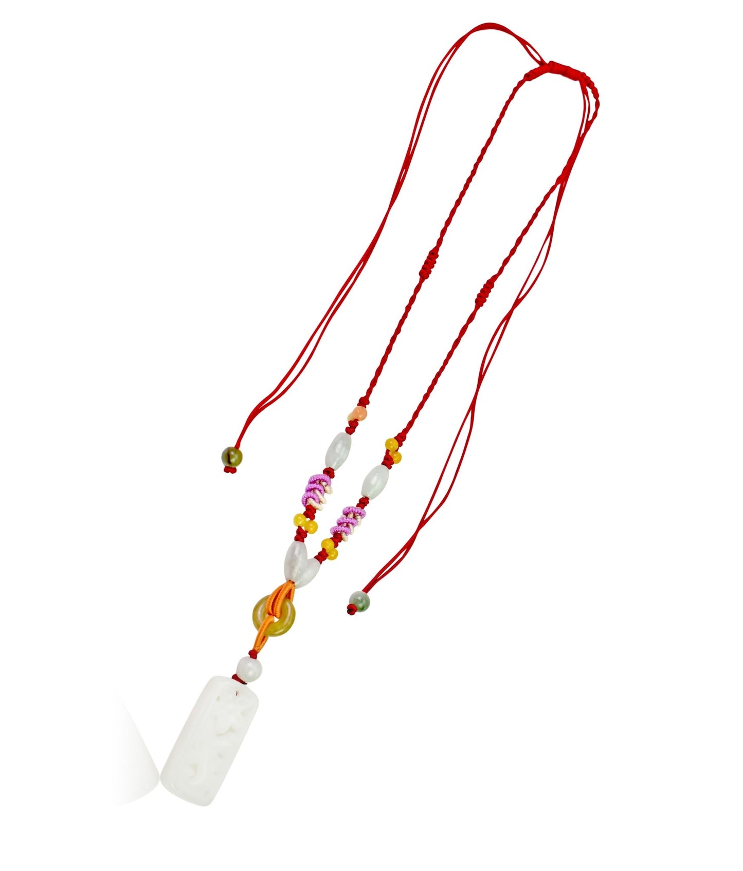 Jade necklace women a thoughtful sakura flower necklace for good luck and serenity