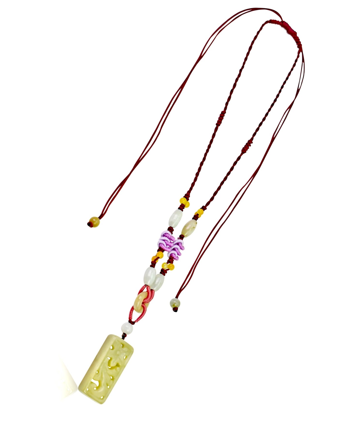 Jade necklace women an elegant gift for celebrating love and emotional strength with this sakura flower necklace