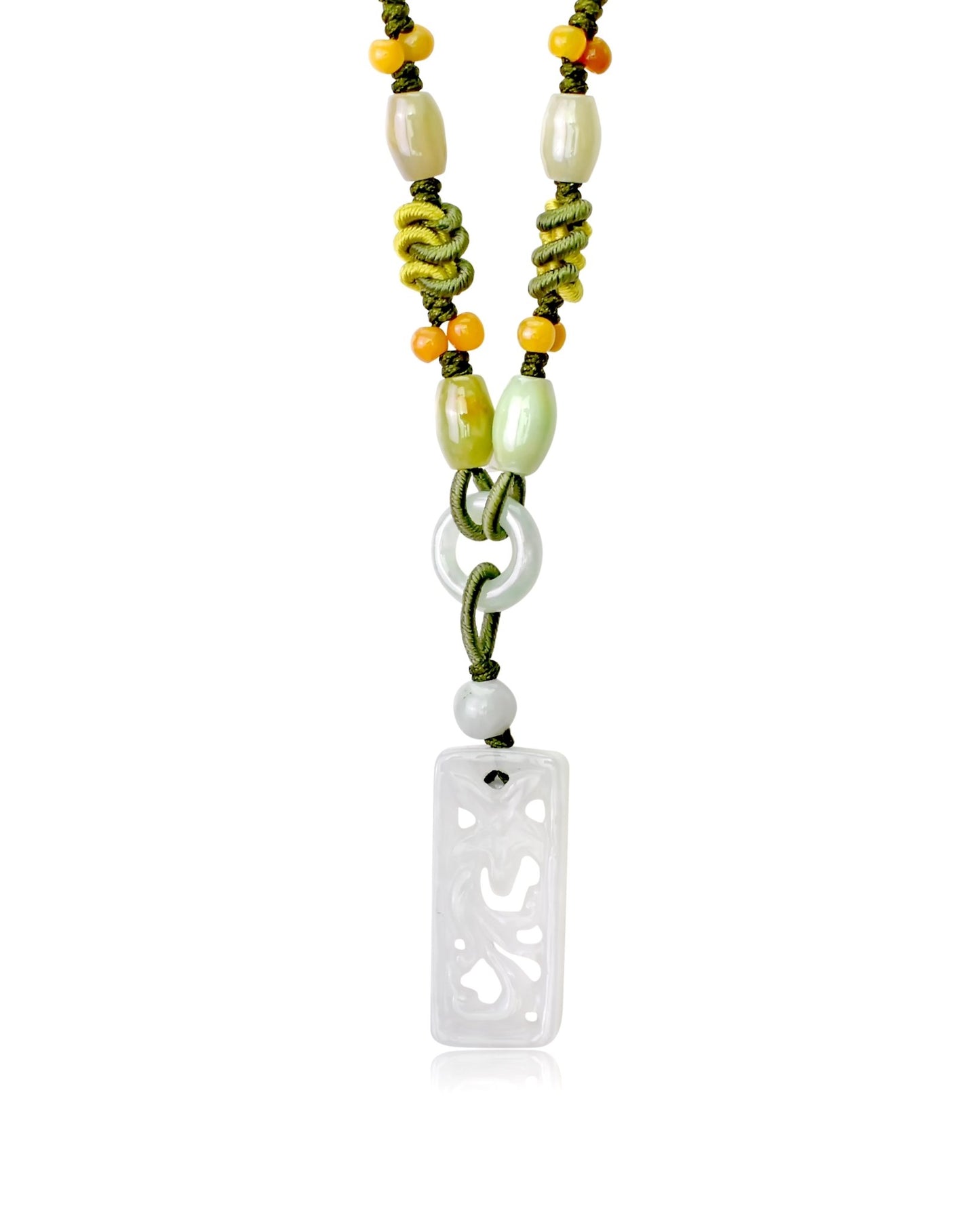 Jade necklace women sakura flower necklace a soft elegance that brings inner calm and strength