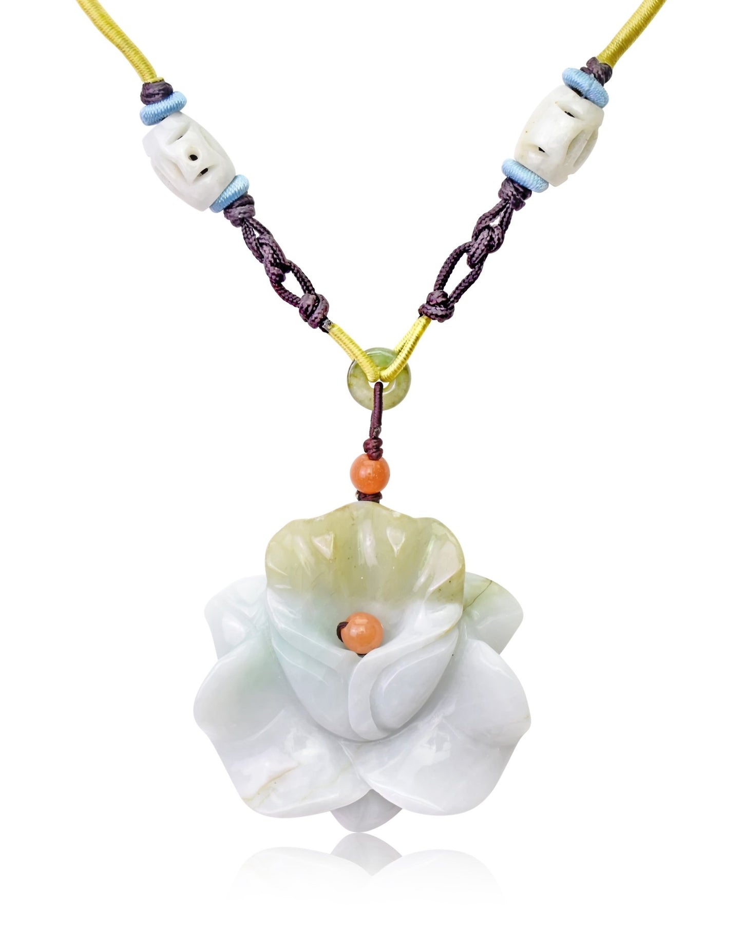 Large Floral Necklace Timeless real orchid pendant for a cherished keepsake and gift