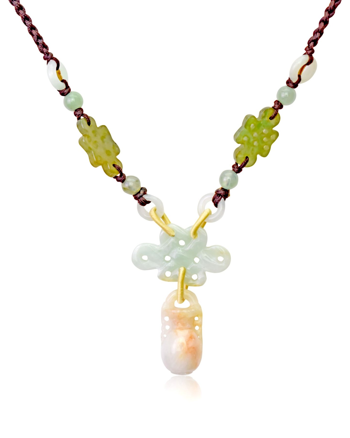 Meaningful Infinity Pendant in Jade Uplifting Gift for Mother, Sister, or Best Friend