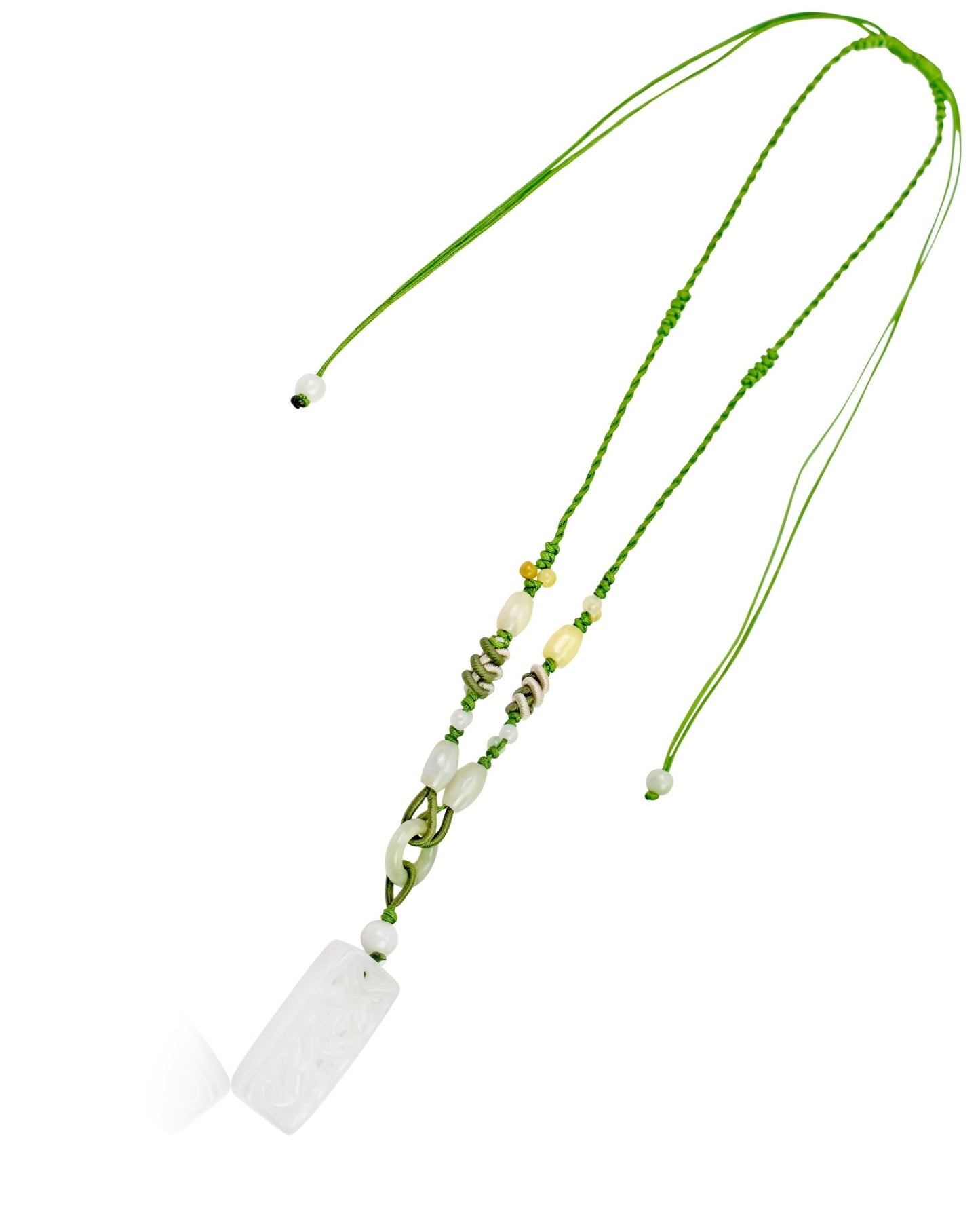 Sakura flower necklace a graceful jade necklace women for friends or loved ones with deep meaning