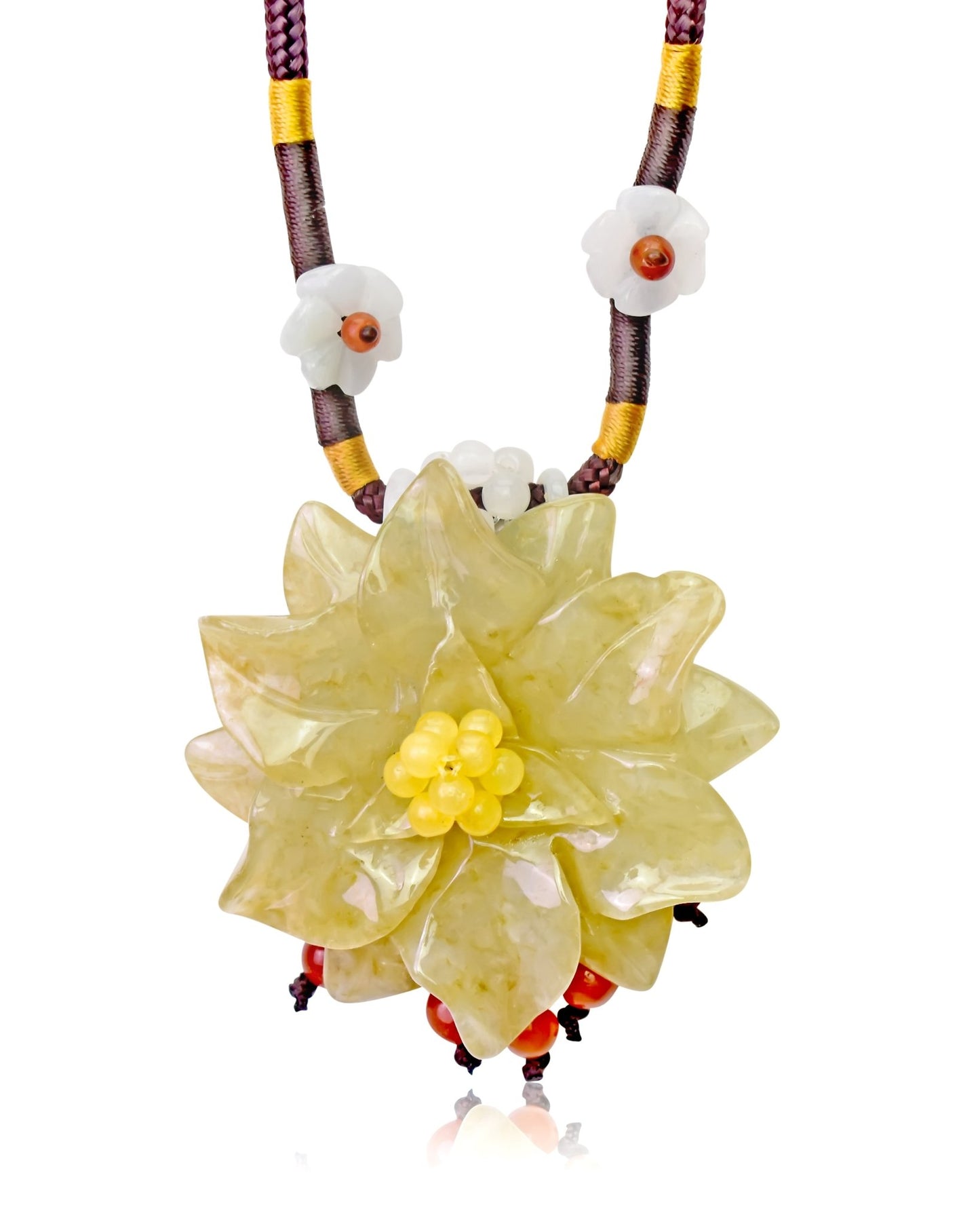Scabiosa a thoughtful Mother’s Day Jade Jewelry a Natural Elegance Gift for Mom