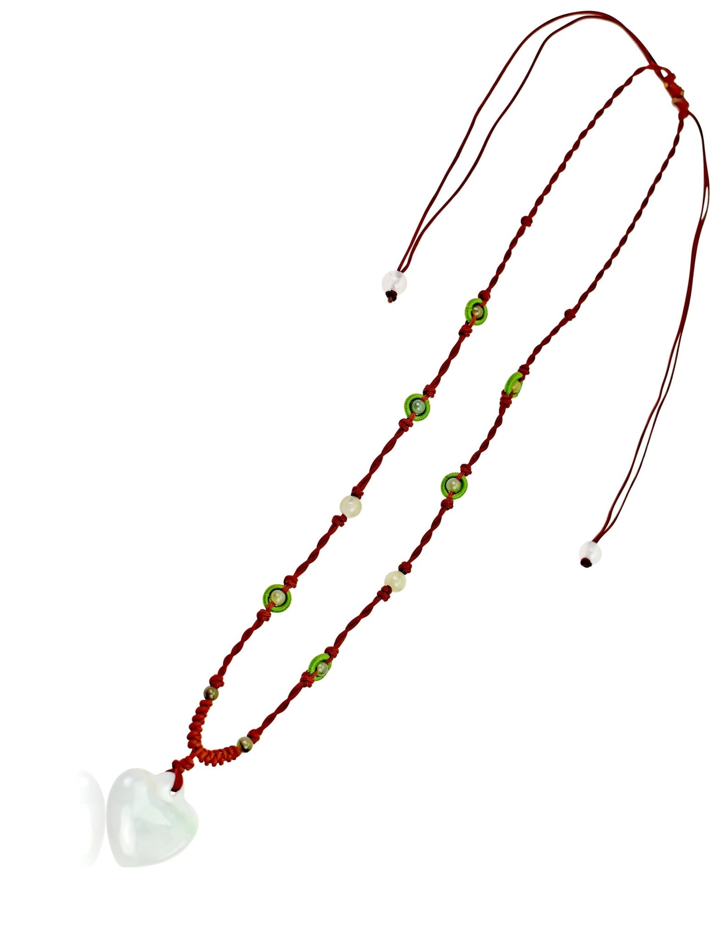 Simple heart necklace a heartfelt jade jewelry for women birthday gift