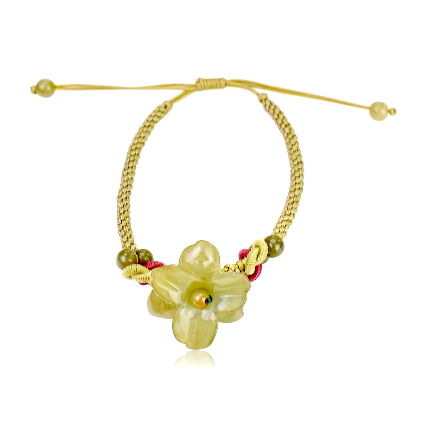 Star Lily Flower Handmade Jade Jewelry Gift for Women for Mother’s Day