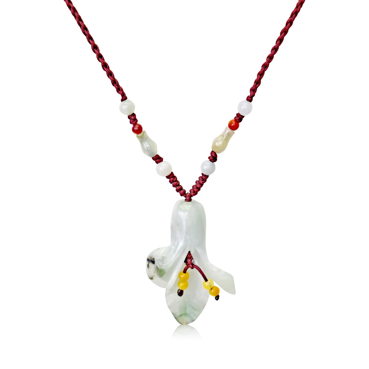 Timeless calla lily pendant with statement necklace floral for women bringing balance and spiritual renewal for Valentine's Day