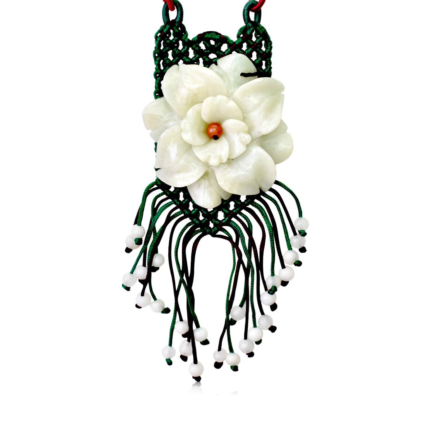Vintage floral necklace for women an eustoma flower uplifting jewelry for Valentine's Day that symbolizes deep connection