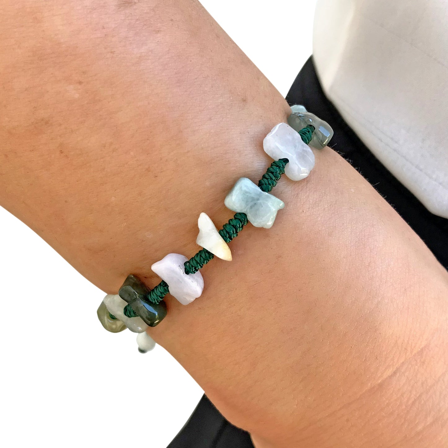 Zodiac Bracelet with Jade a Rainbow Bracelet Jewelry Gift for Kids and Friends