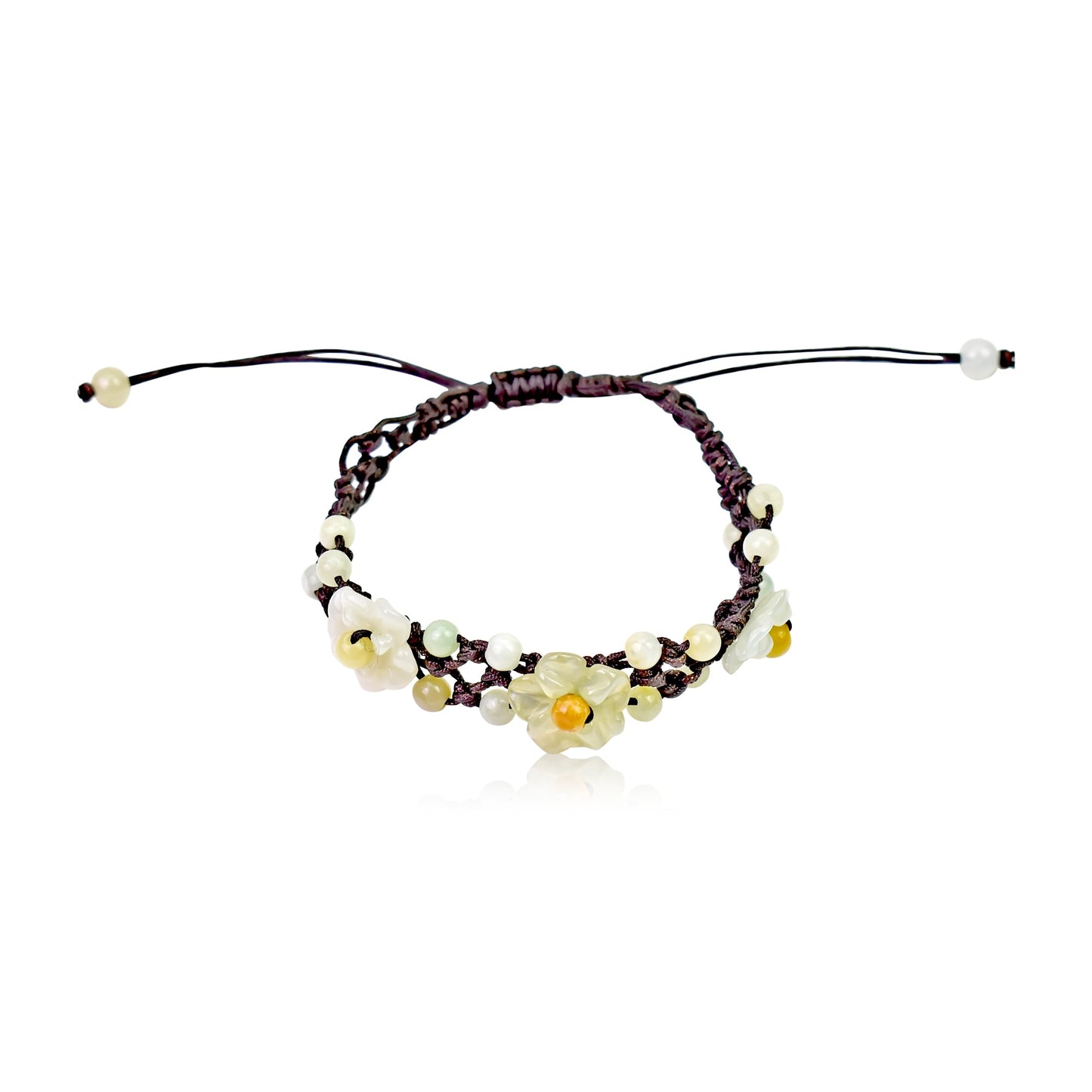 Add a Fresh Touch to Your Look with Breath of Heaven Flower BraceletBraceletsSerenity Jade