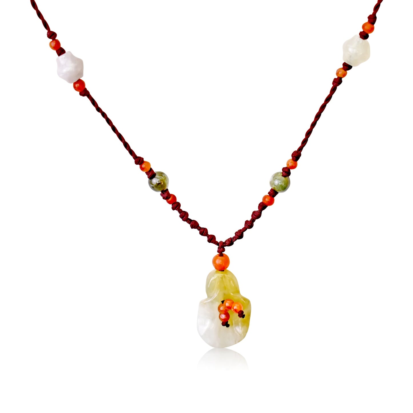Add a Touch of Luxury to Your Look with the Bellflower Jade NecklaceNecklacesSerenity Jade