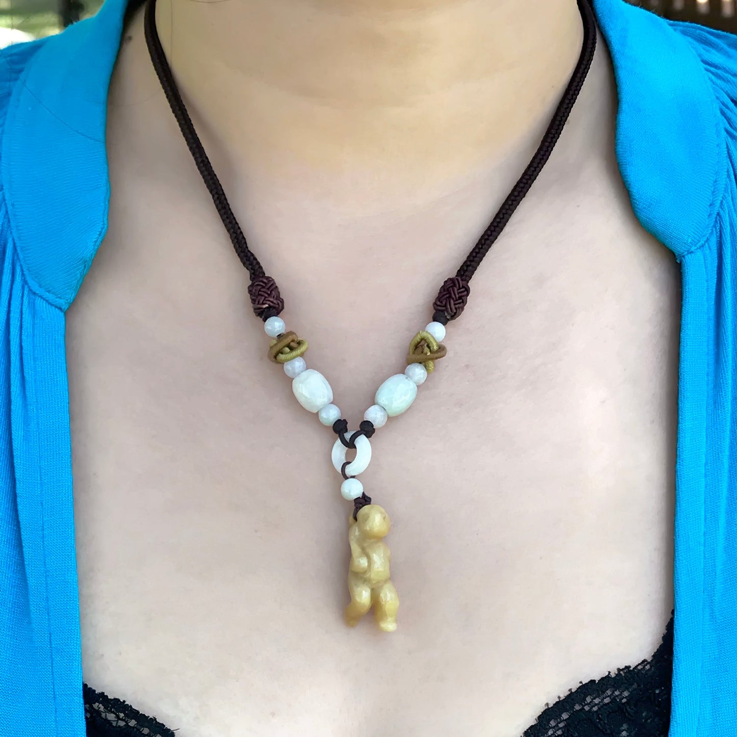 Add Power to Your Look with Ape Handmade Jade NecklaceNecklacesSerenity Jade