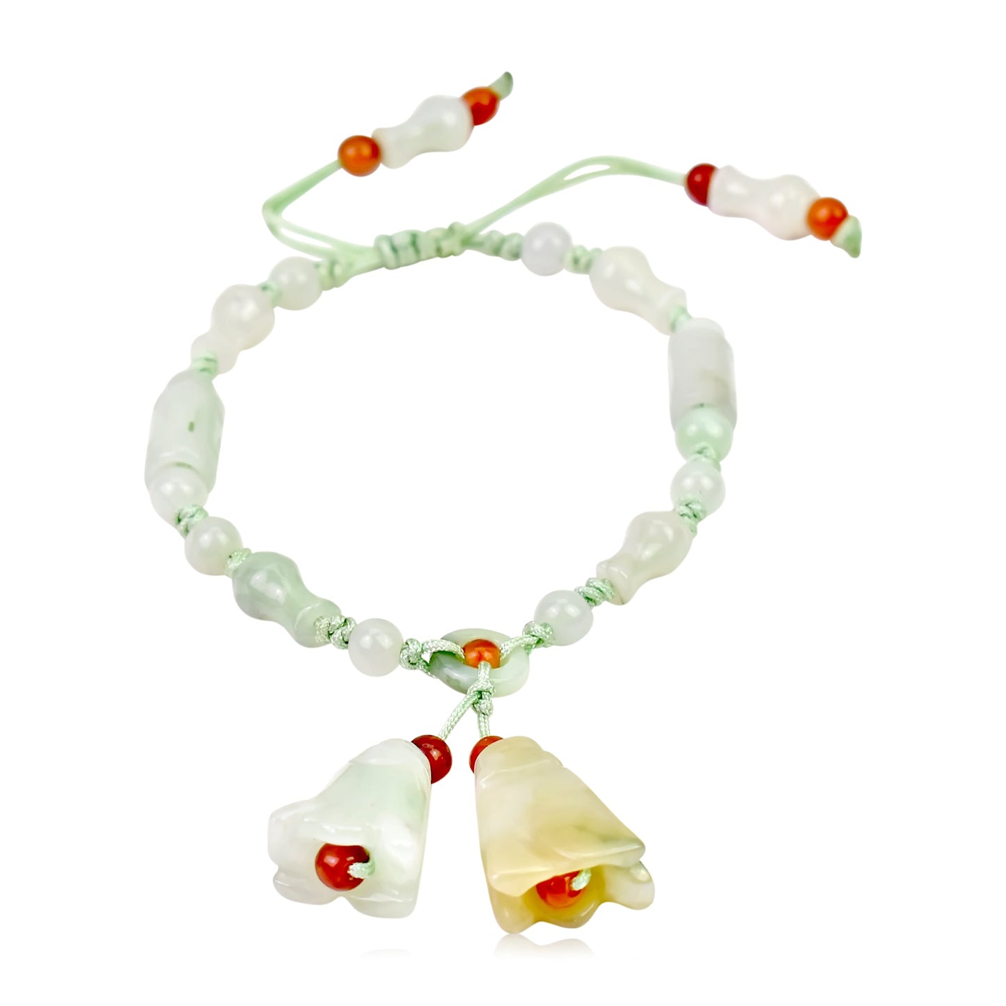 Add Sparkle to Your Outfit with the Cute Dangling Bellflower BraceletBraceletsSerenity Jade