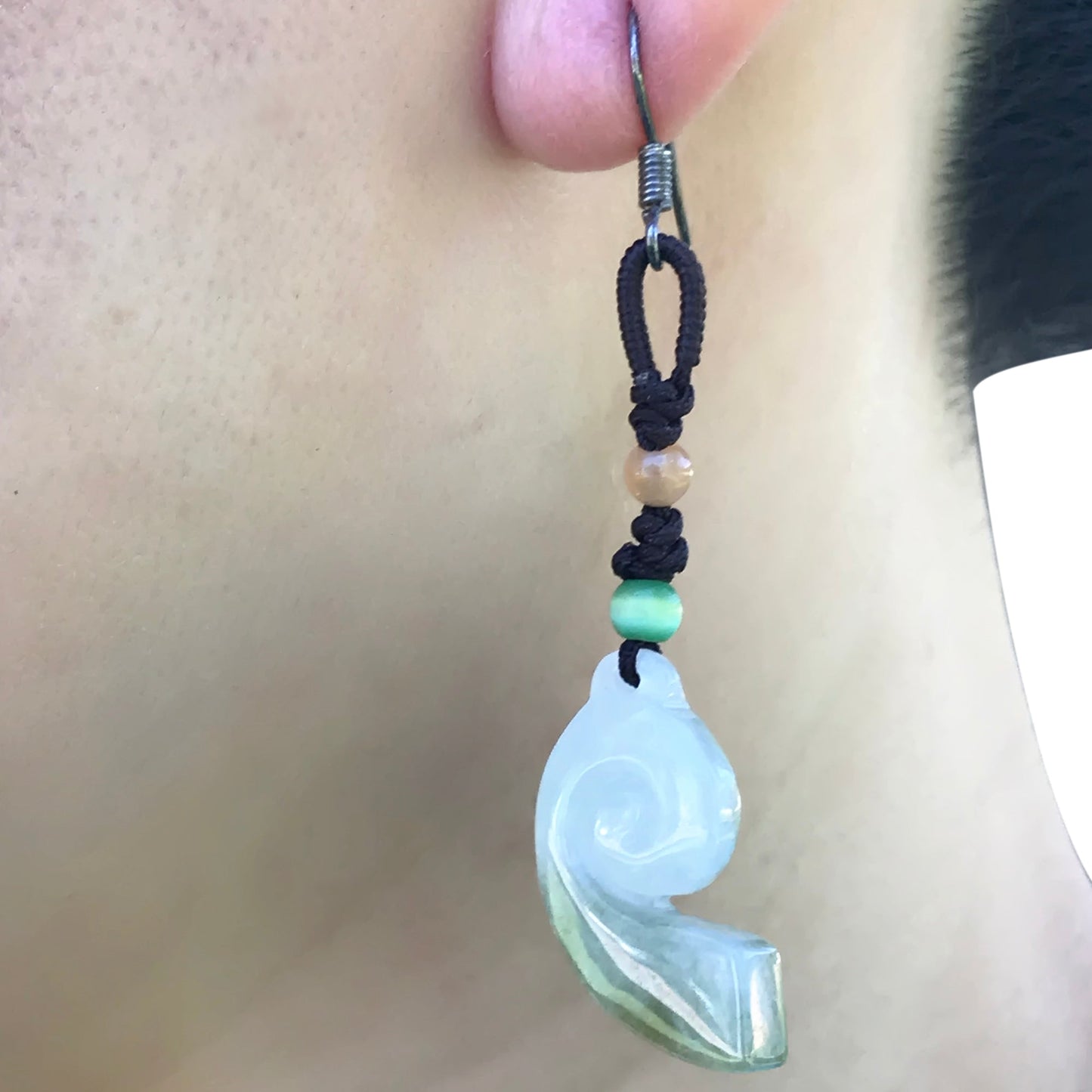 Amazing Swirl Jade Earrings: Where Elegance Meets SensualityEarringsSerenity Jade