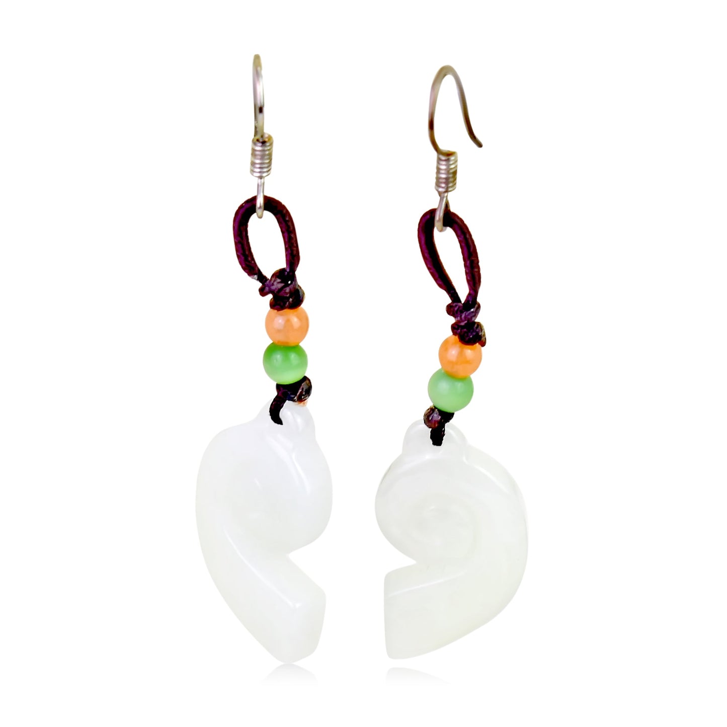 Amazing Swirl Jade Earrings: Where Elegance Meets SensualityEarringsSerenity Jade