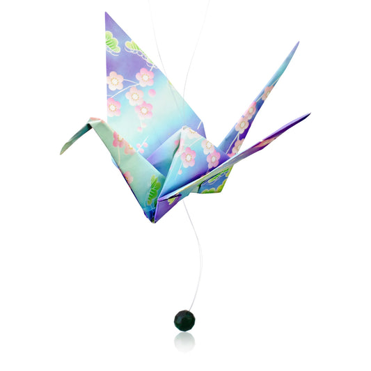 Simple Origami Bird with May Gemstone a Emerald May Birthstone Meaningful Birthday Gift Symbolizing Wisdom and Peace