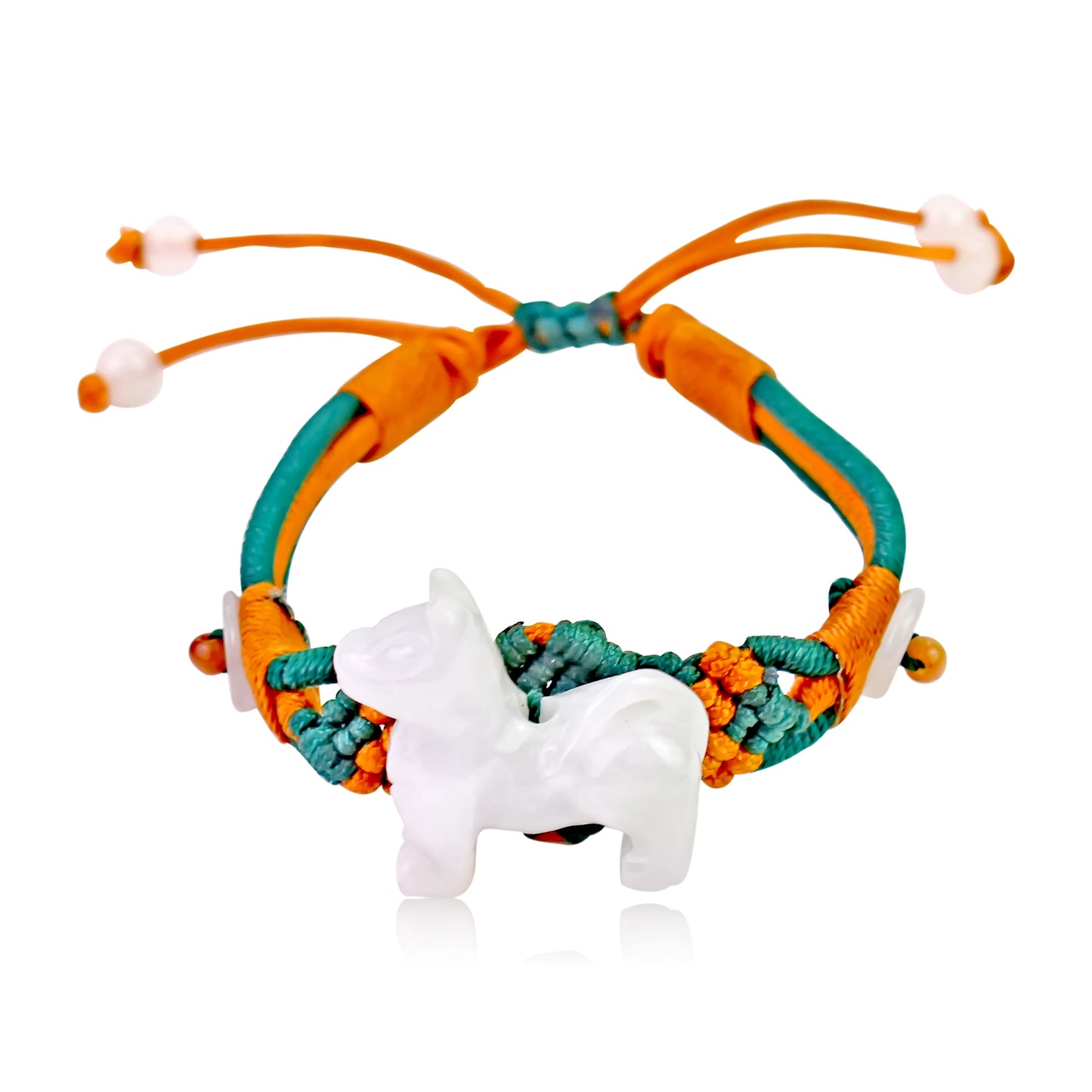 Channel the Loyalty and Strength of the Dog – A Symbol of Trust, Courage, and Inner Peace Handmade Jade BraceletBraceletsSerenity Jade