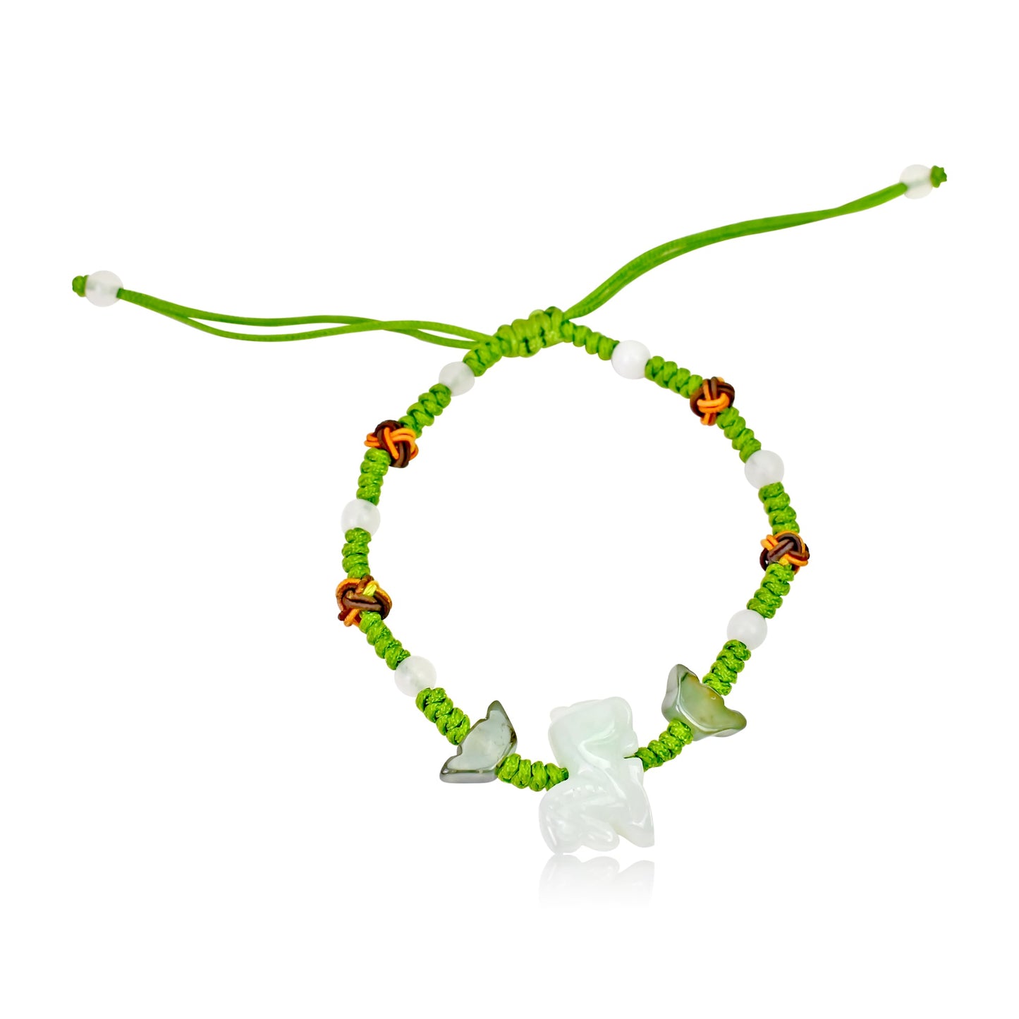 Discover Peace and Prosperity with the Year of the Sheep Jade Beaded BraceletBraceletsSerenity Jade