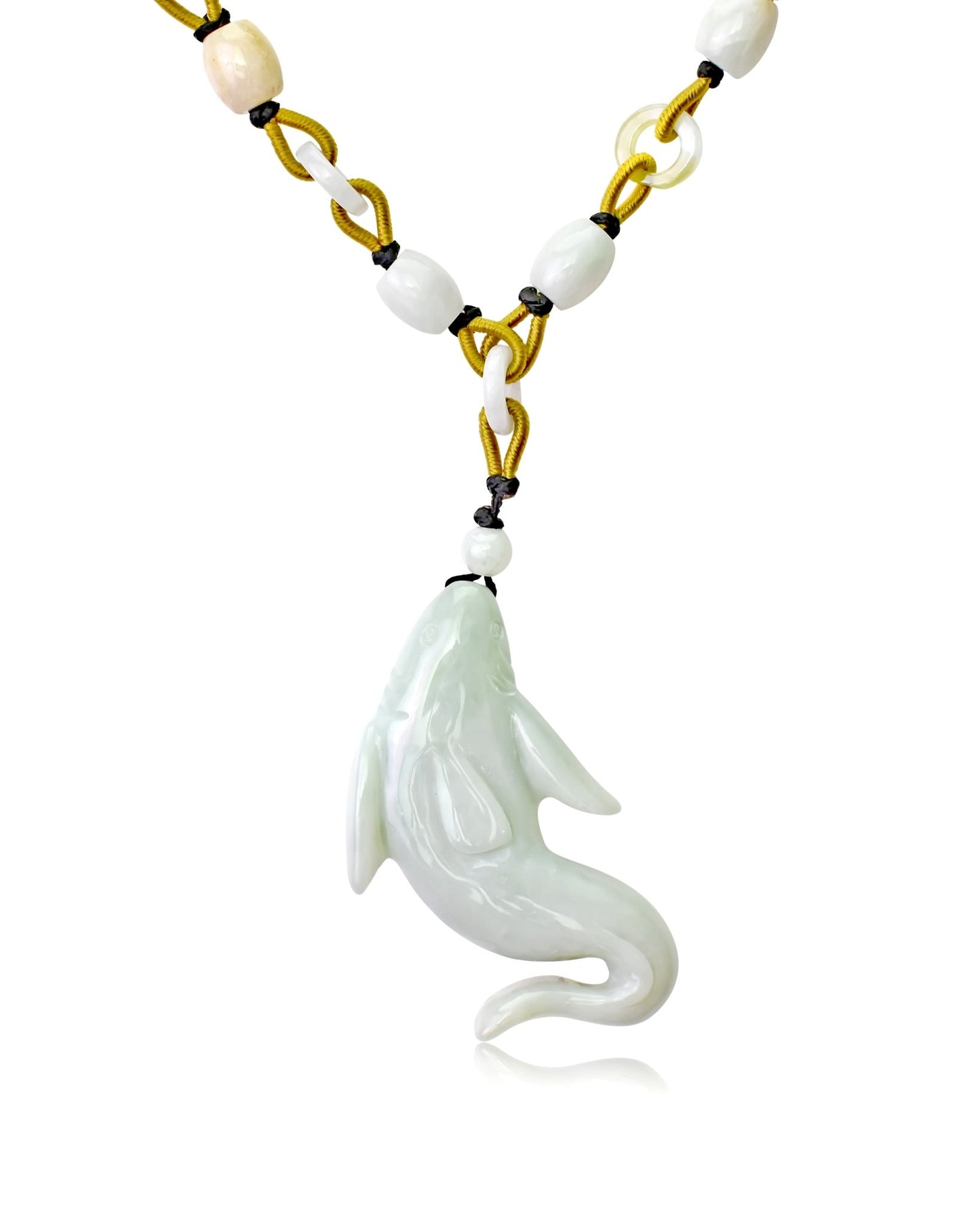 Dive into Style with the Shark Jade Pendant NecklaceNecklacesSerenity Jade