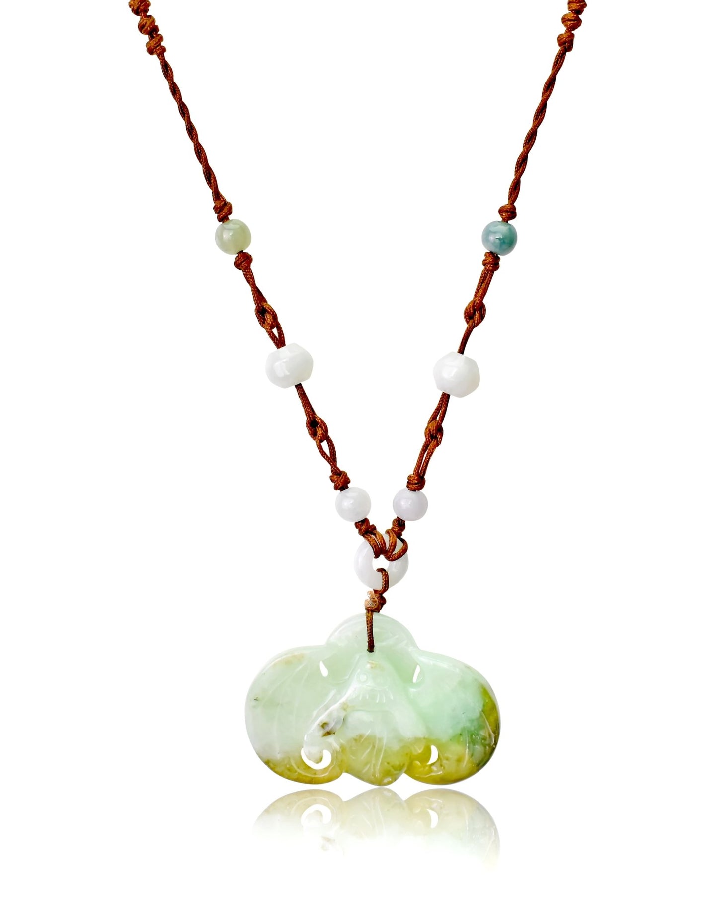 Embrace Good Luck with the Bat Jade NecklaceNecklacesSerenity Jade