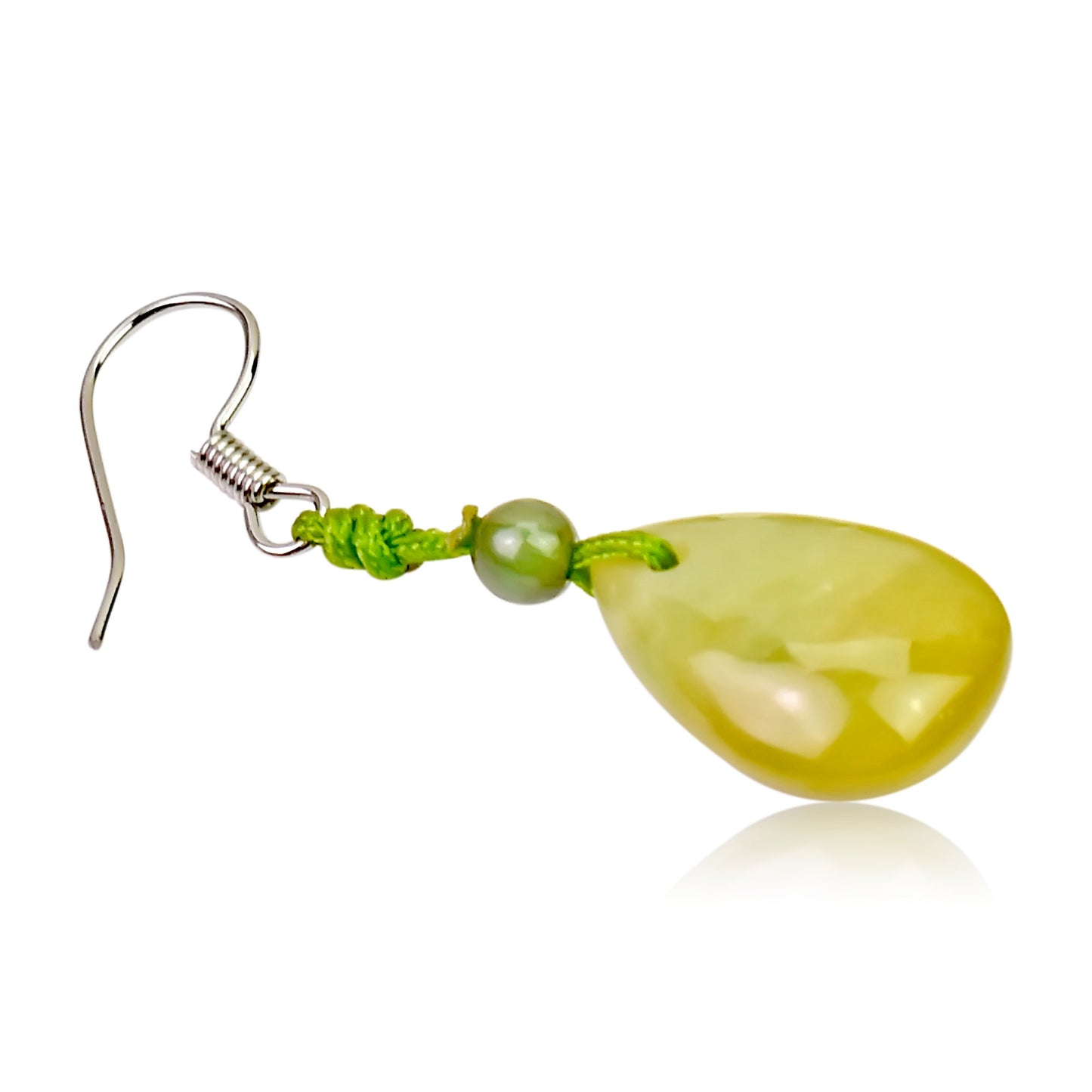 ️ Embrace Nature's Elegance with Rain Drop Jade Pendant EarringsEarringsSerenity Jade