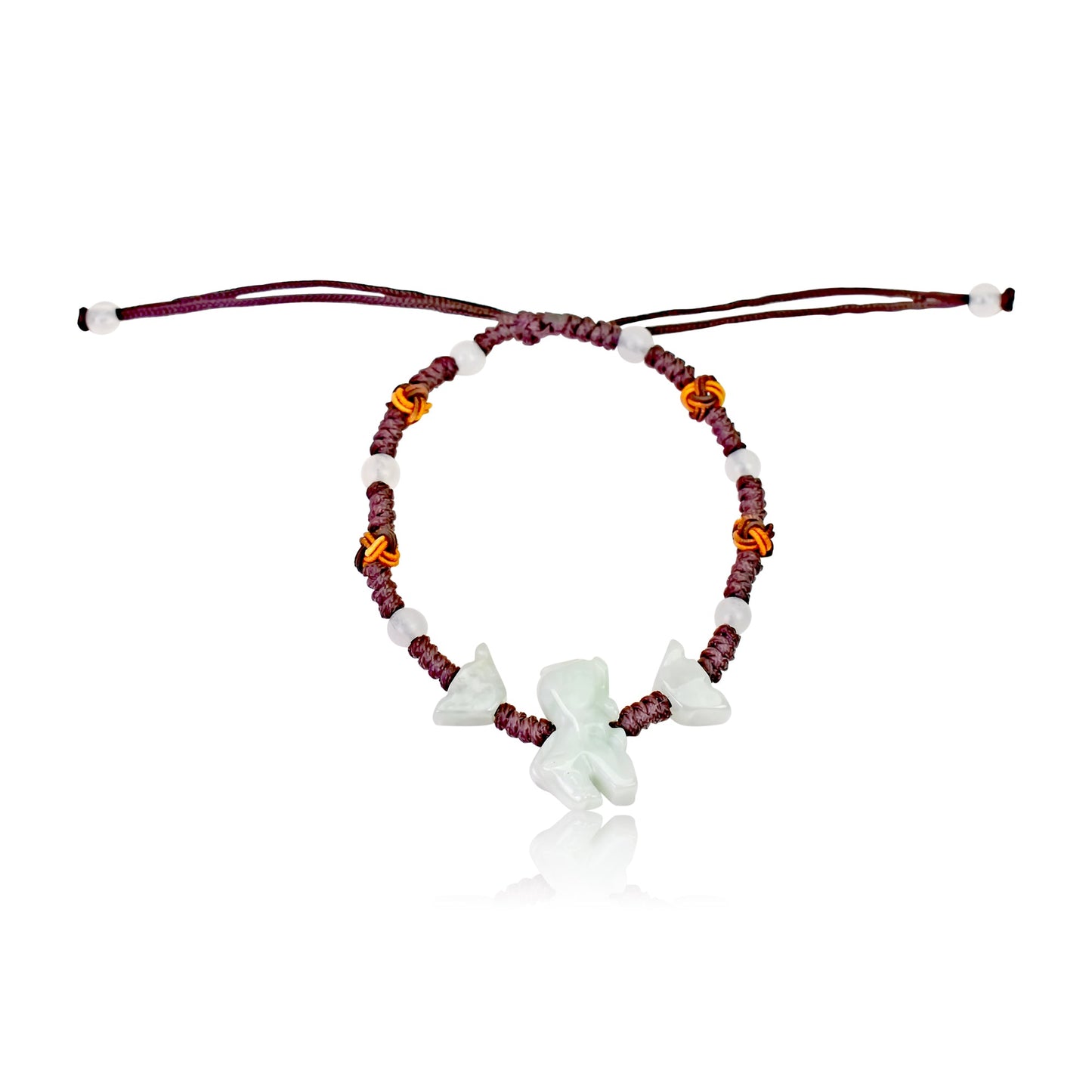 Embrace the Bold Spirit of the Horse with This Year of the Horse Jade Beaded BraceletBraceletsSerenity Jade