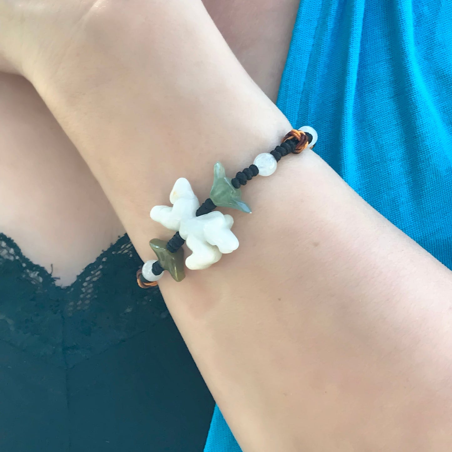 Embrace the Bold Spirit of the Horse with This Year of the Horse Jade Beaded BraceletBraceletsSerenity Jade