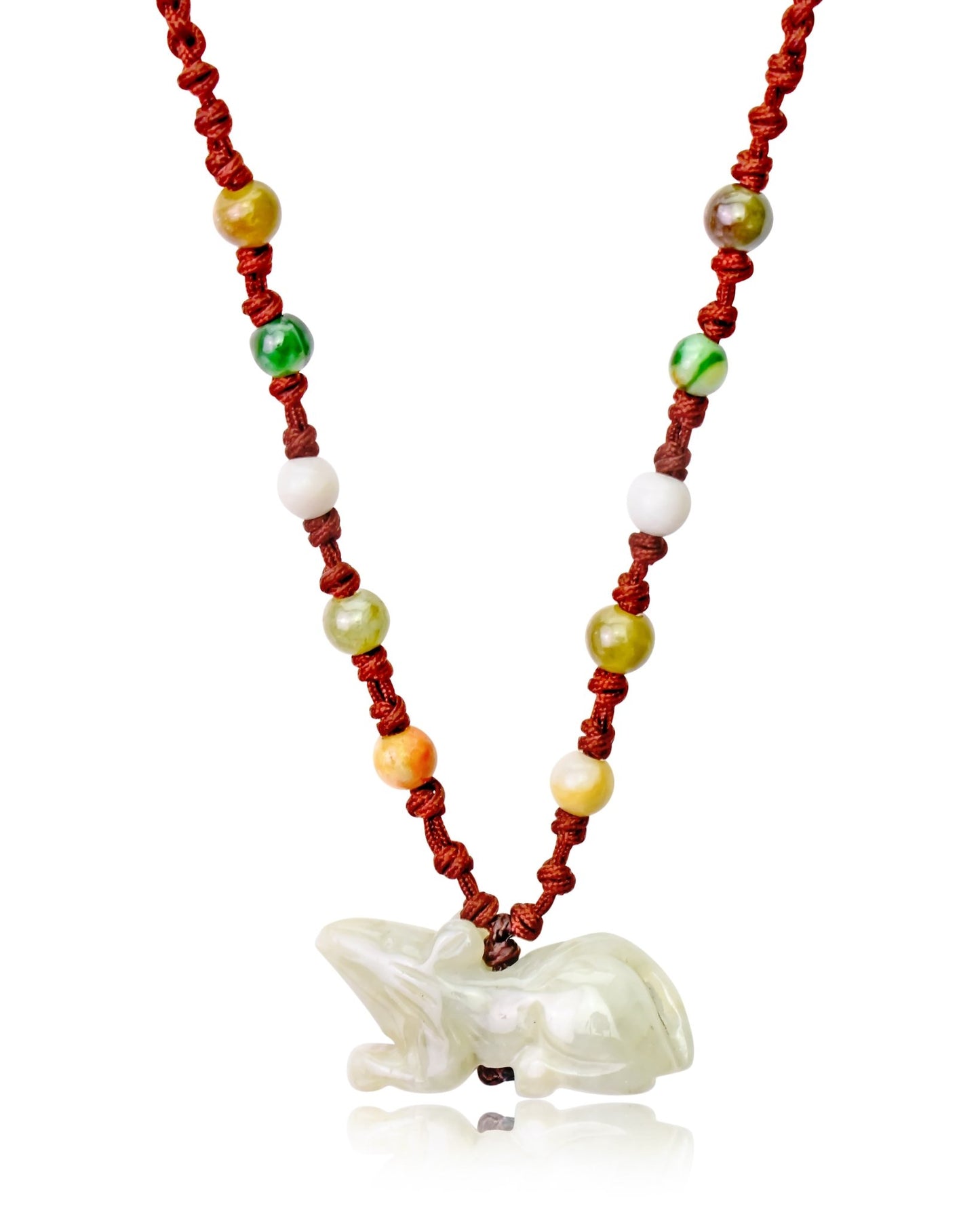 Embrace the Clever Spirit of the Rat in Style - Jade Pendant NecklaceNecklacesSerenity Jade